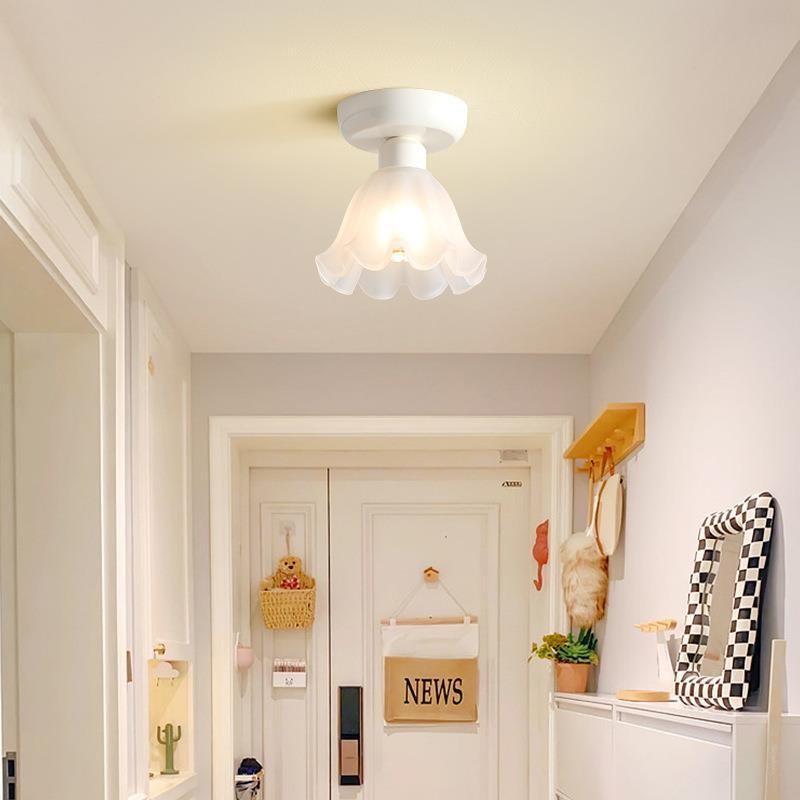 Arisha Cute Flush Mount Ceiling Light Metal/Glass Bedroom/Study