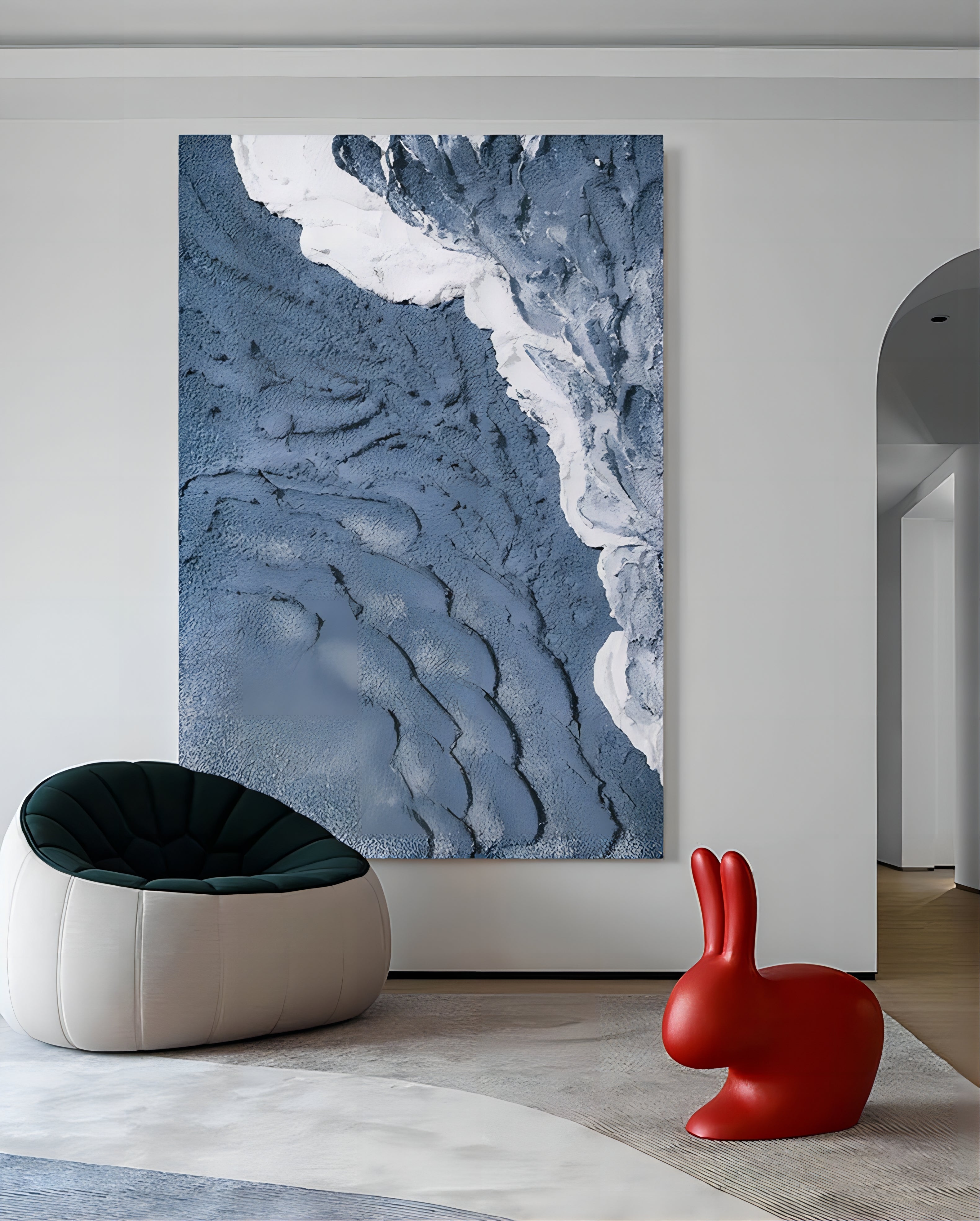 Plaster Art Texture Painting SG008 - Neutralighting