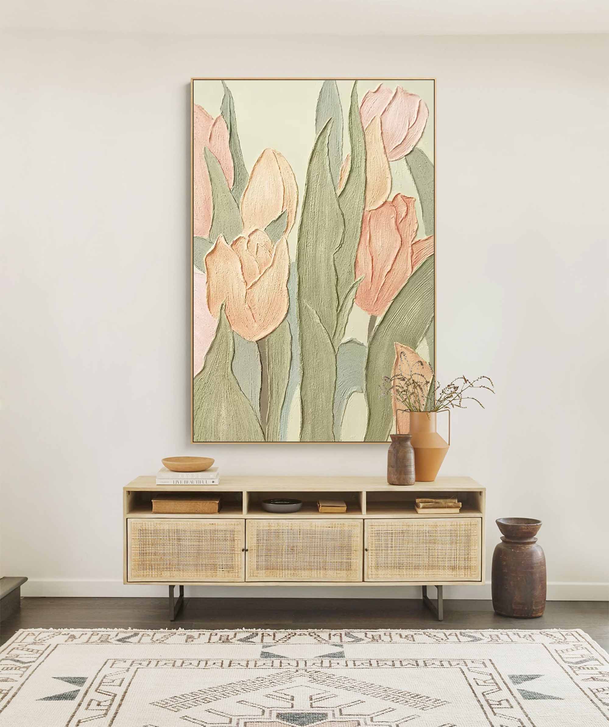 Flower Canvas Art FL014 - Neutralighting