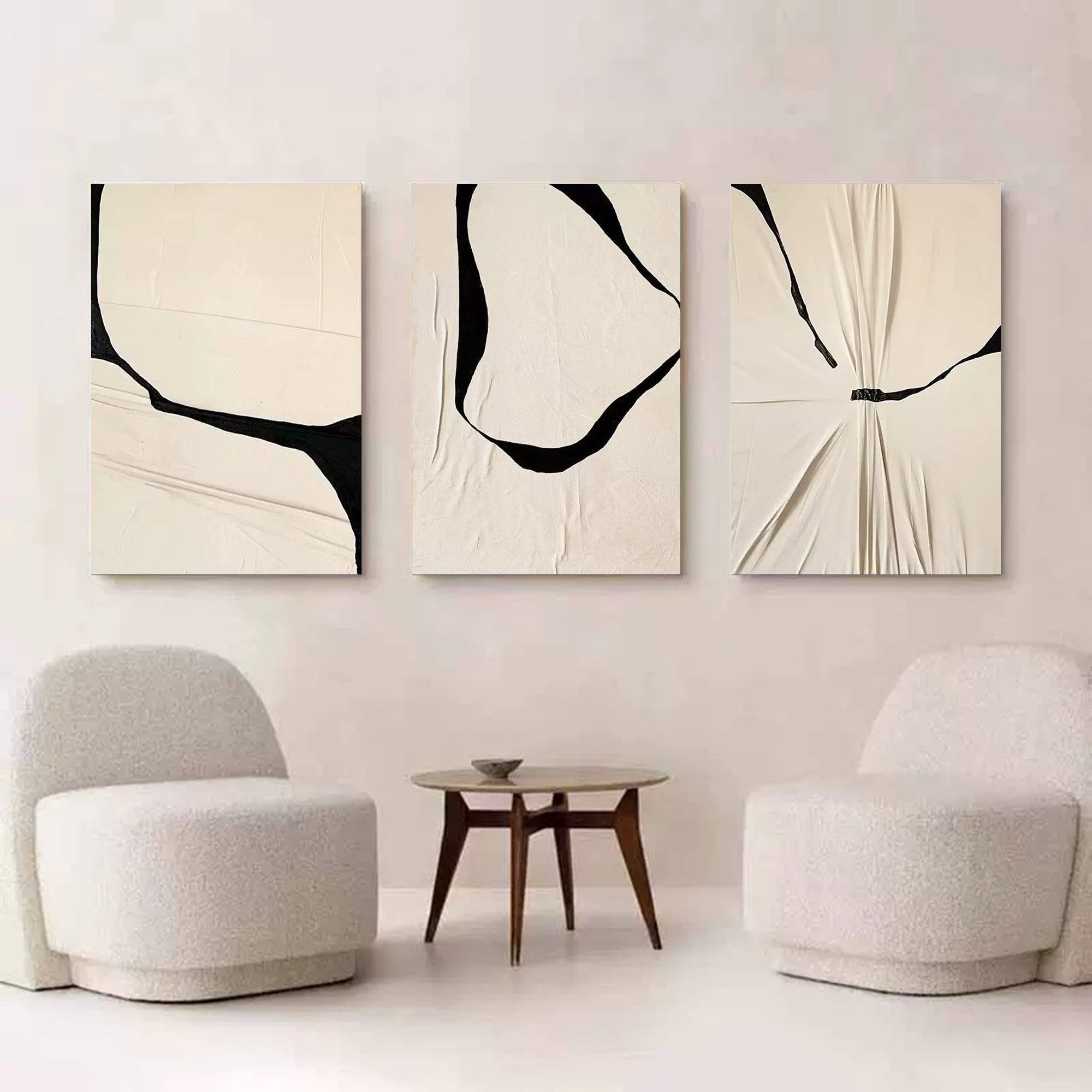 Abstract Painting Set of 3 SP122 - Neutralighting