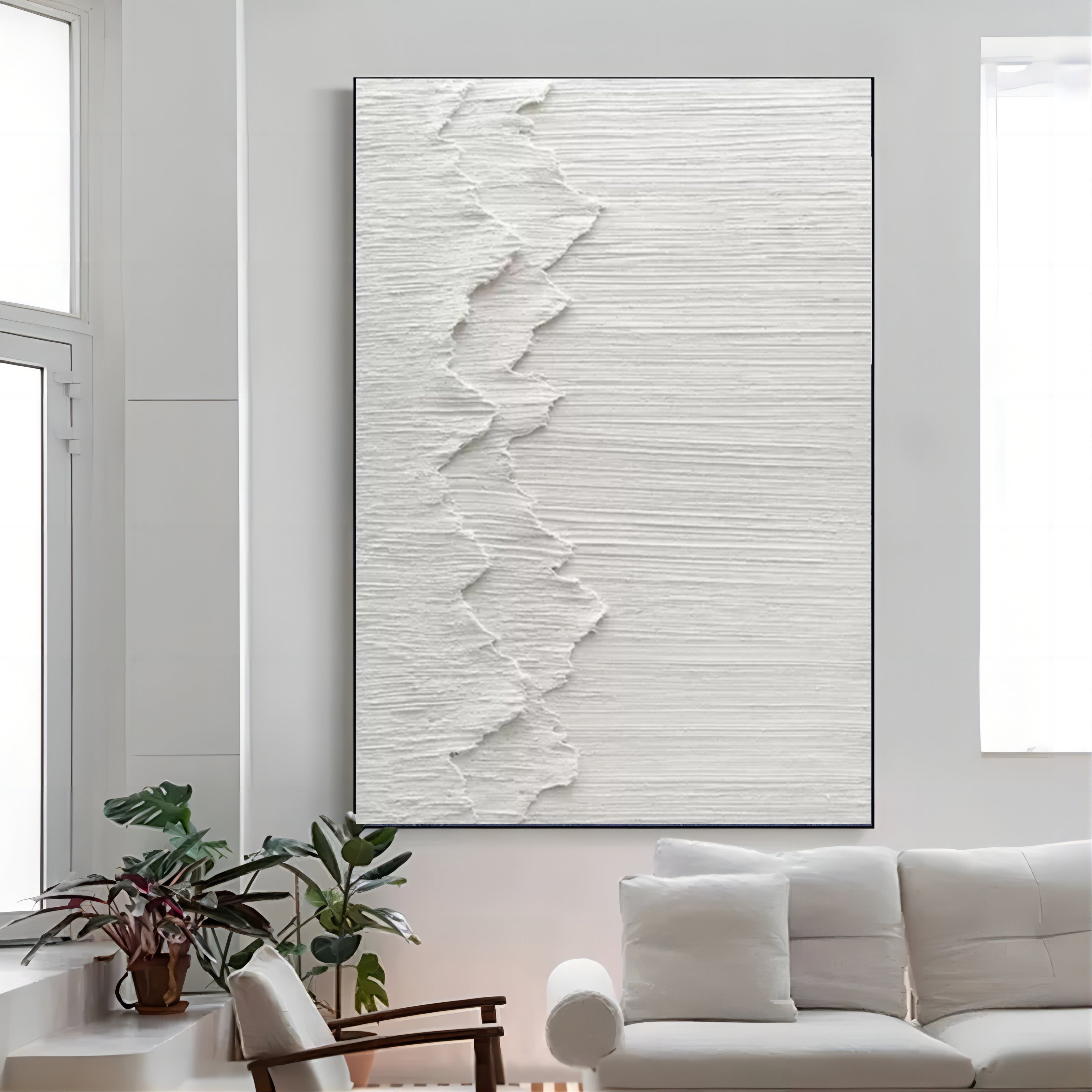 Plaster Art Texture Painting TX101 - Neutralighting