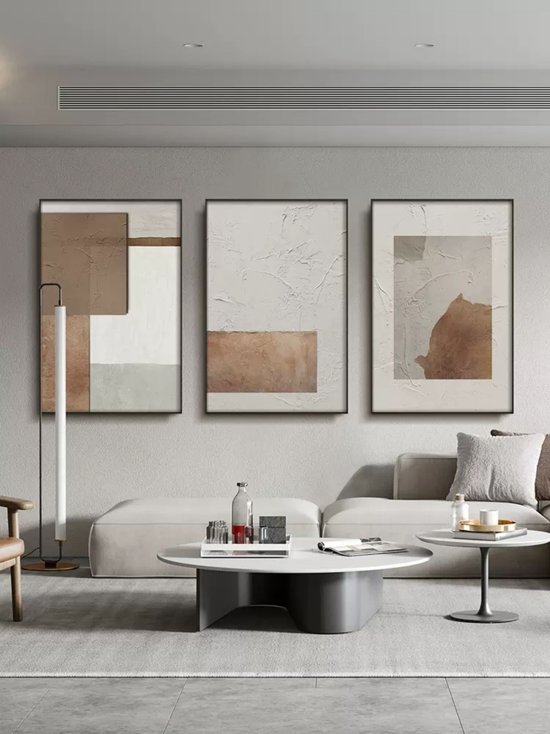 Abstract Painting Set of 3 SP034 - Neutralighting