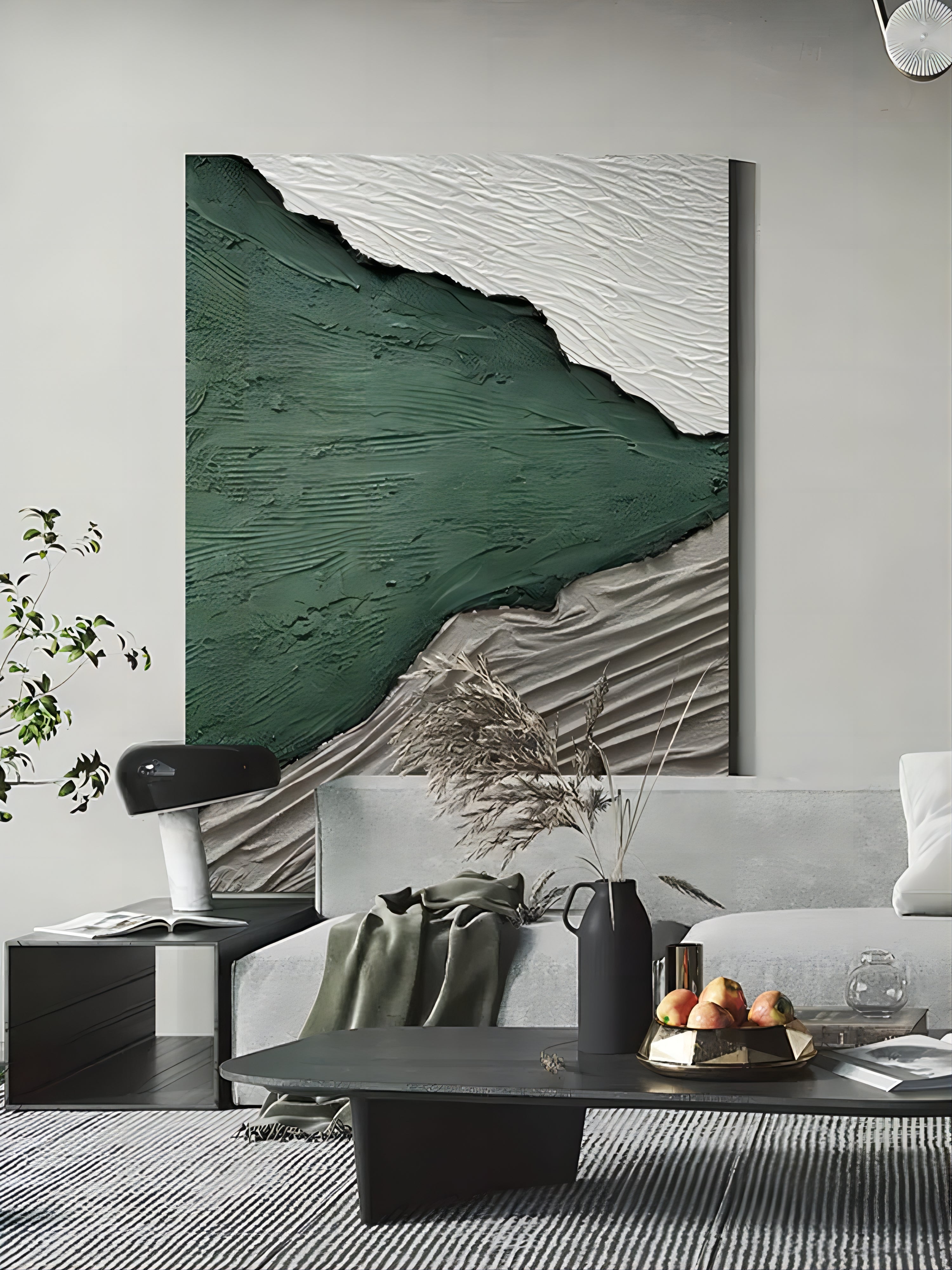 Plaster Art Texture Painting SG005 - Neutralighting