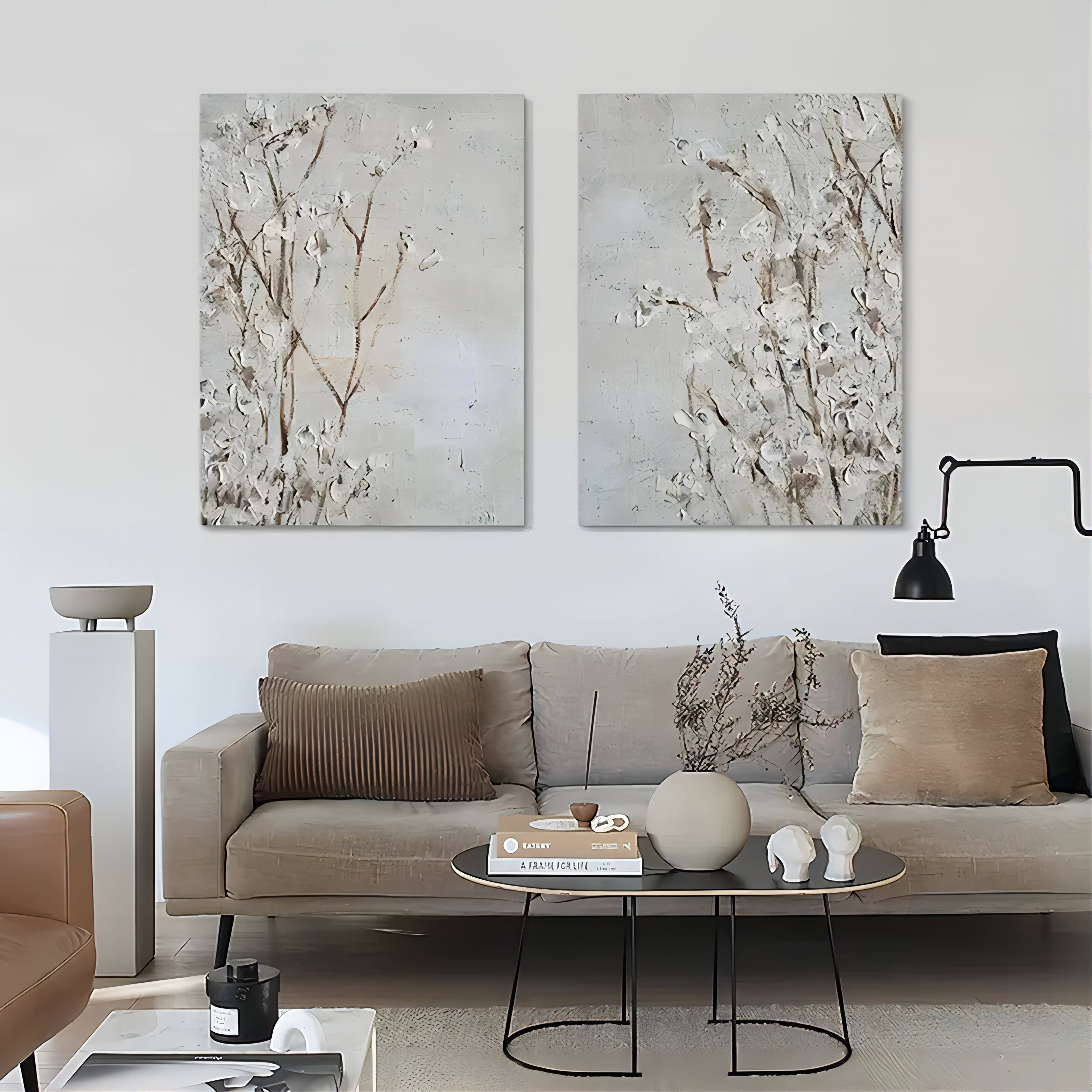Wabi-Sabi Wall Art TX061 - Neutralighting