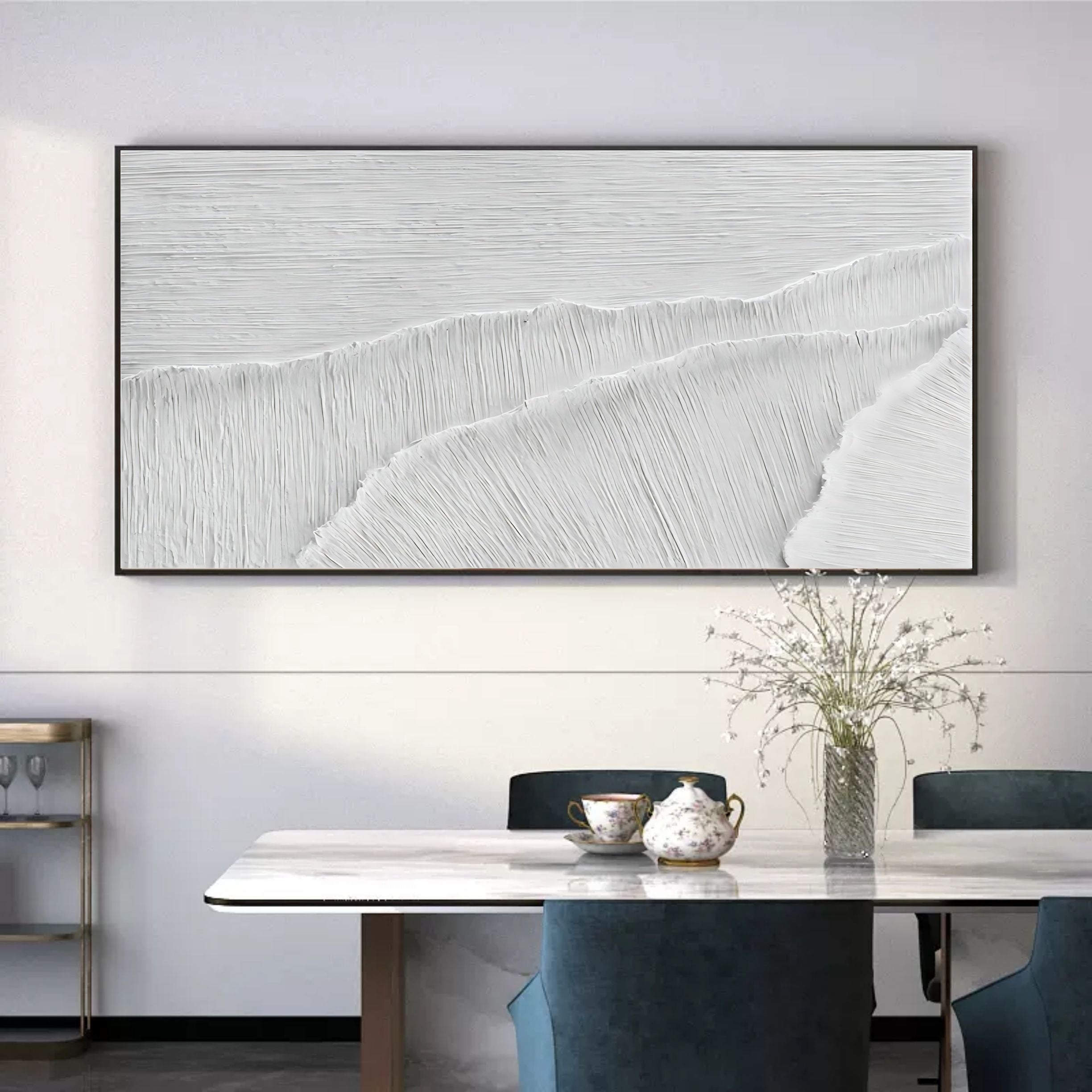 Plaster Art Texture Painting SG093 - Neutralighting