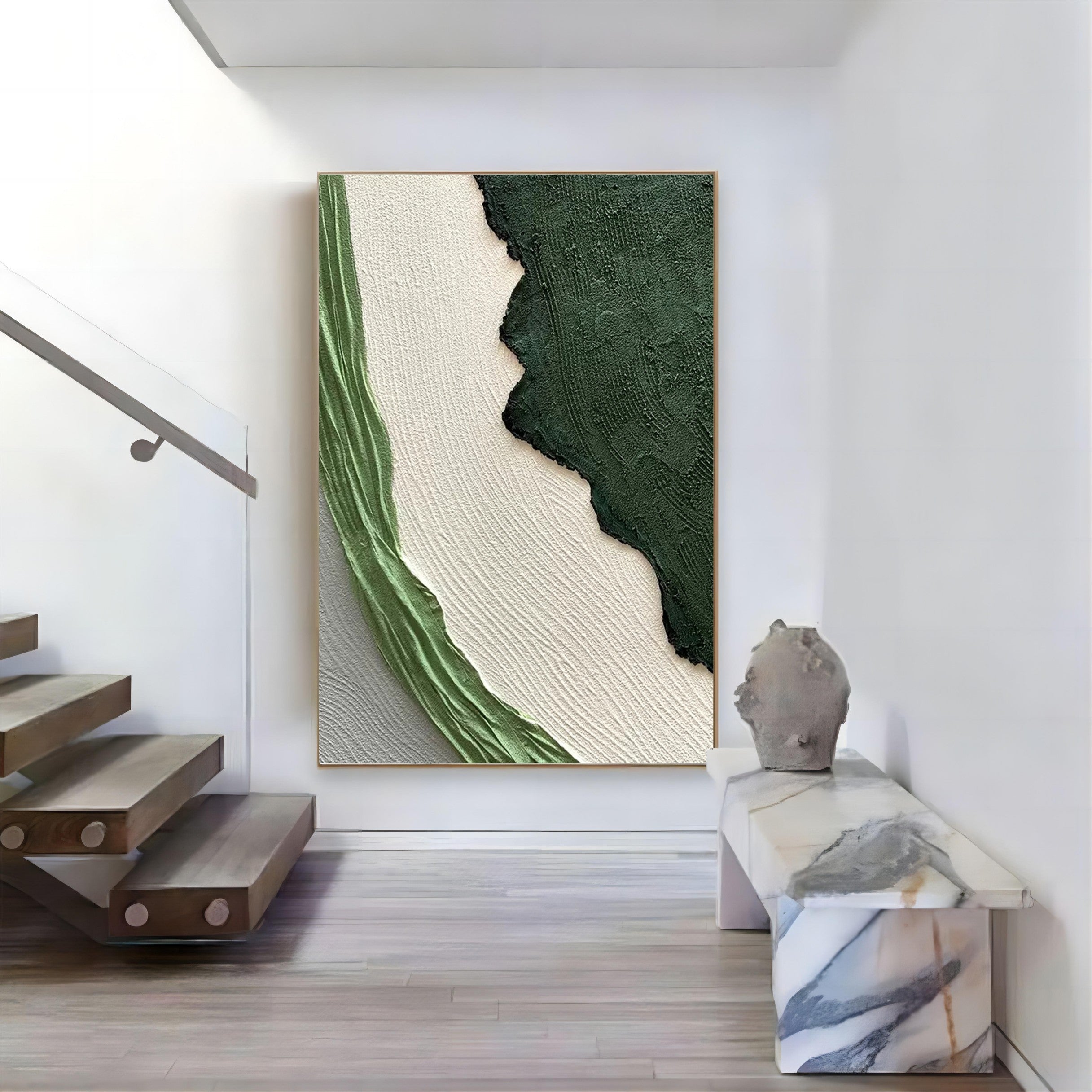 Wall Art Thick Impasto Abstract Modern