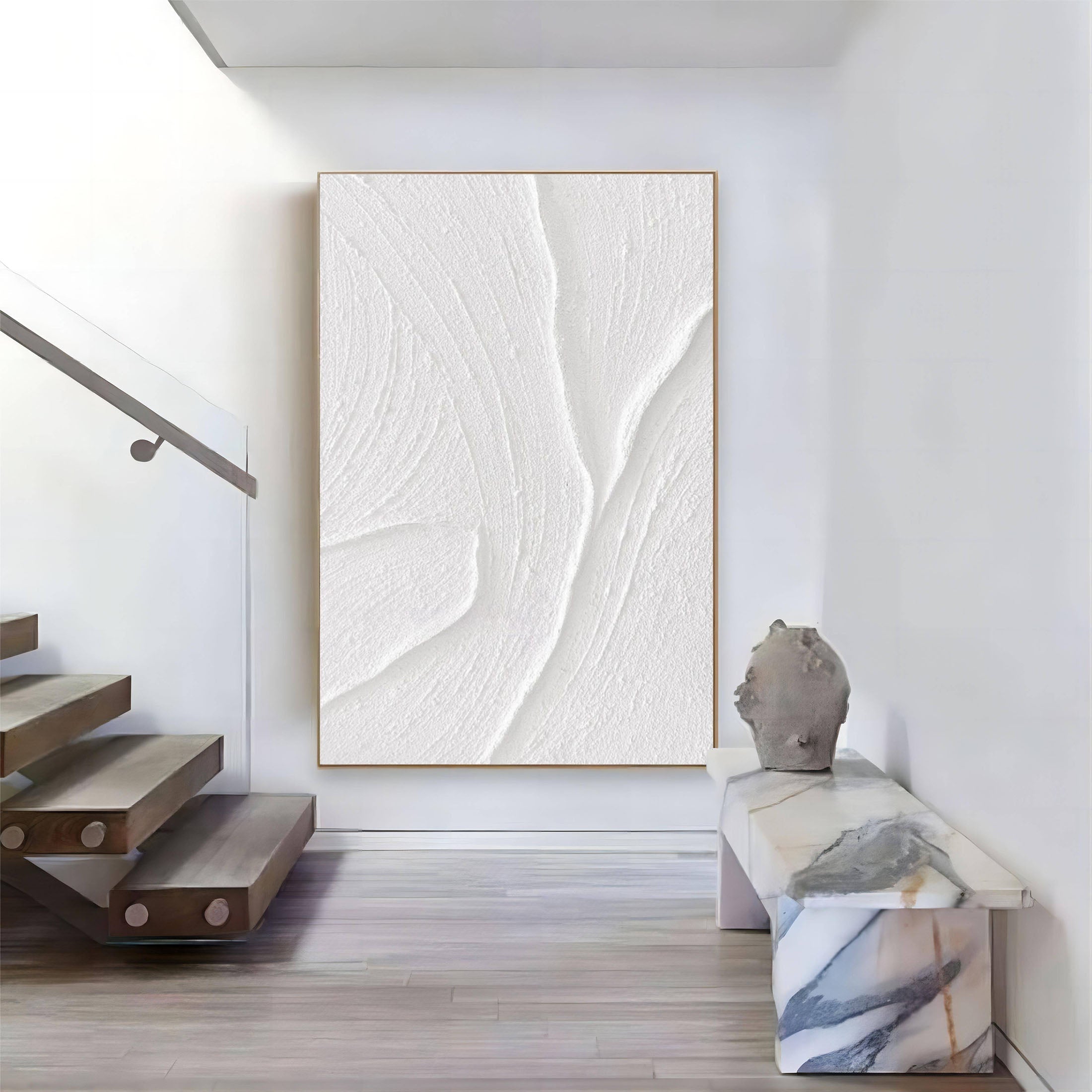 Plaster Art Texture Painting SG144 - Neutralighting