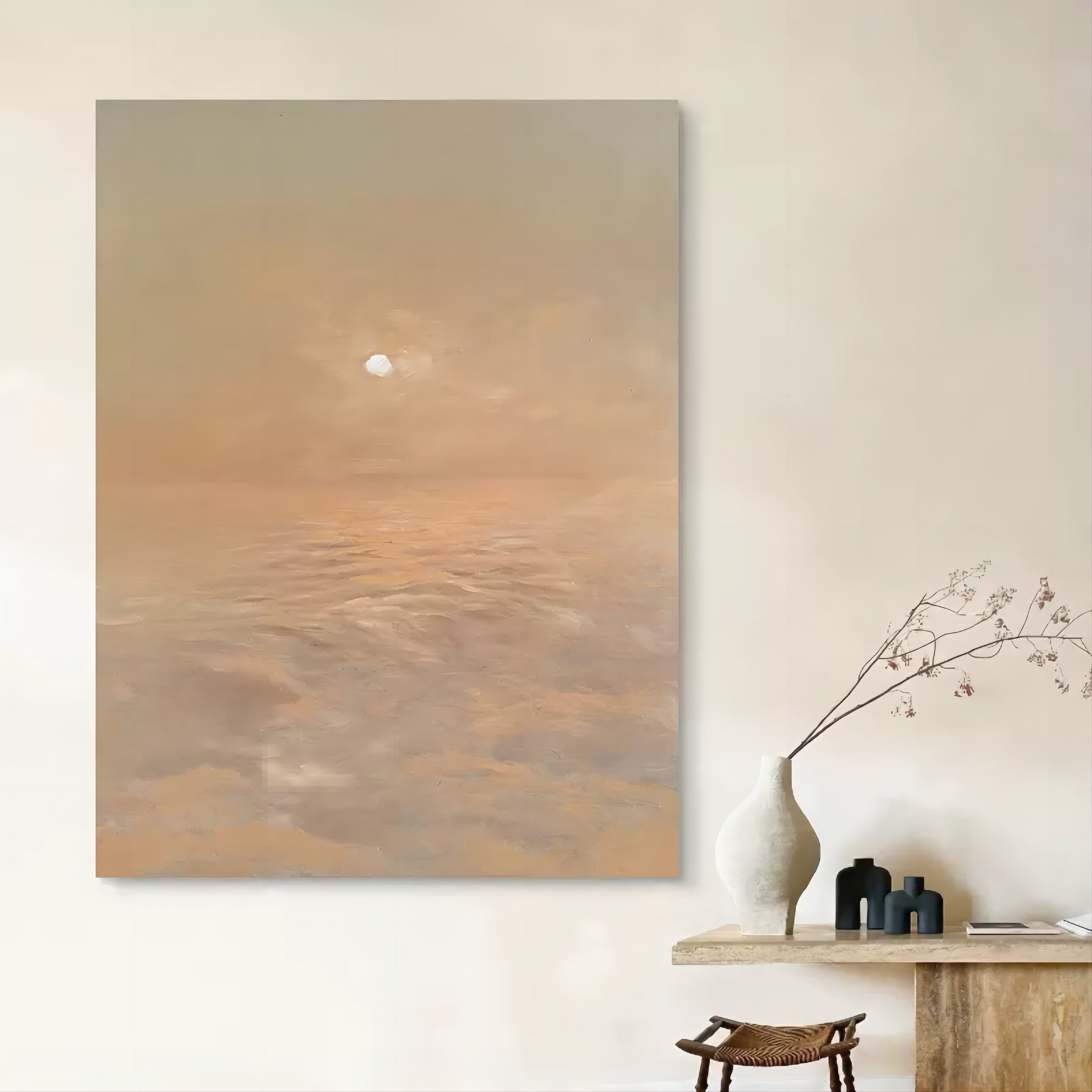 Wabi-Sabi Wall Art TX052 - Neutralighting