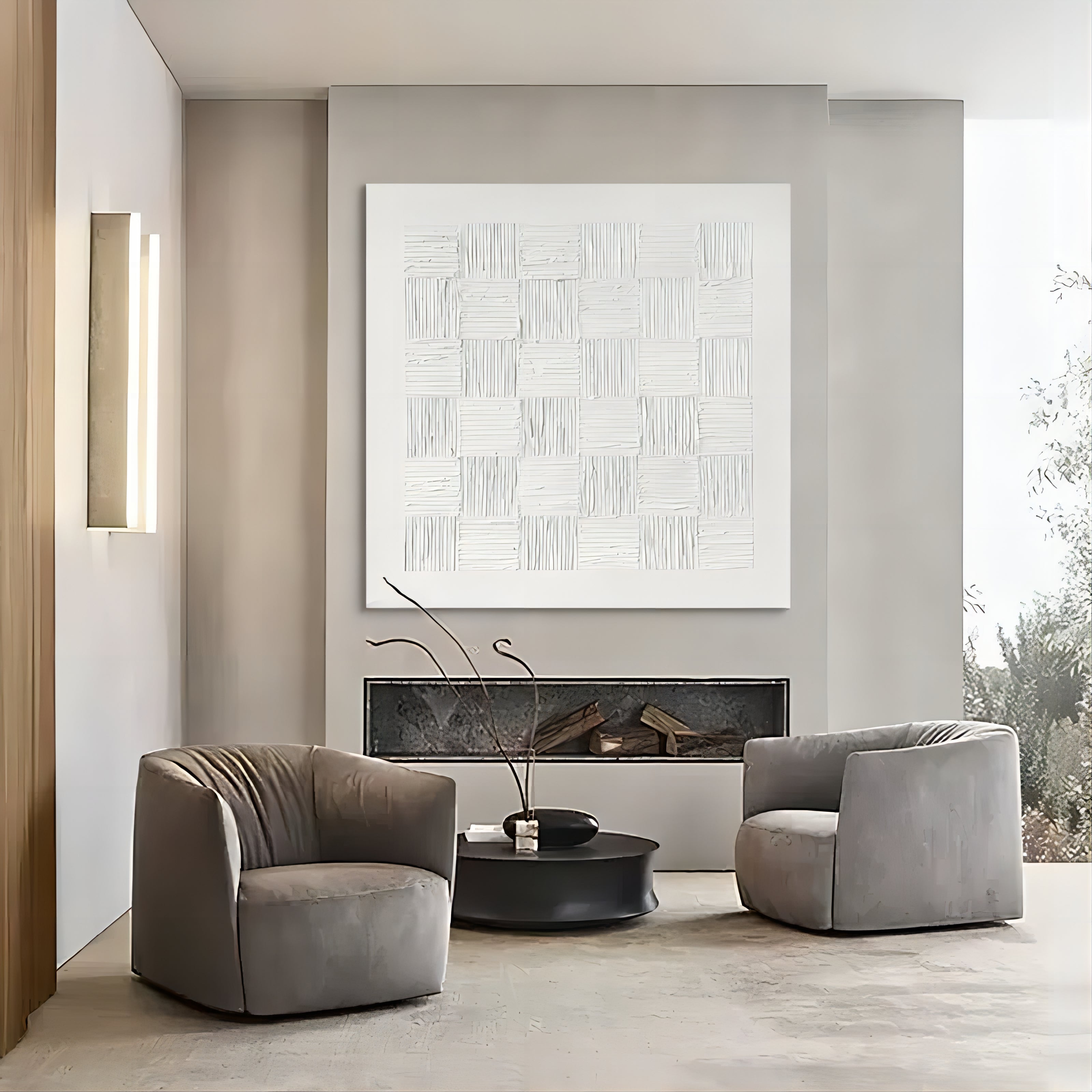 Wabi-Sabi Wall Art TX046 - Neutralighting