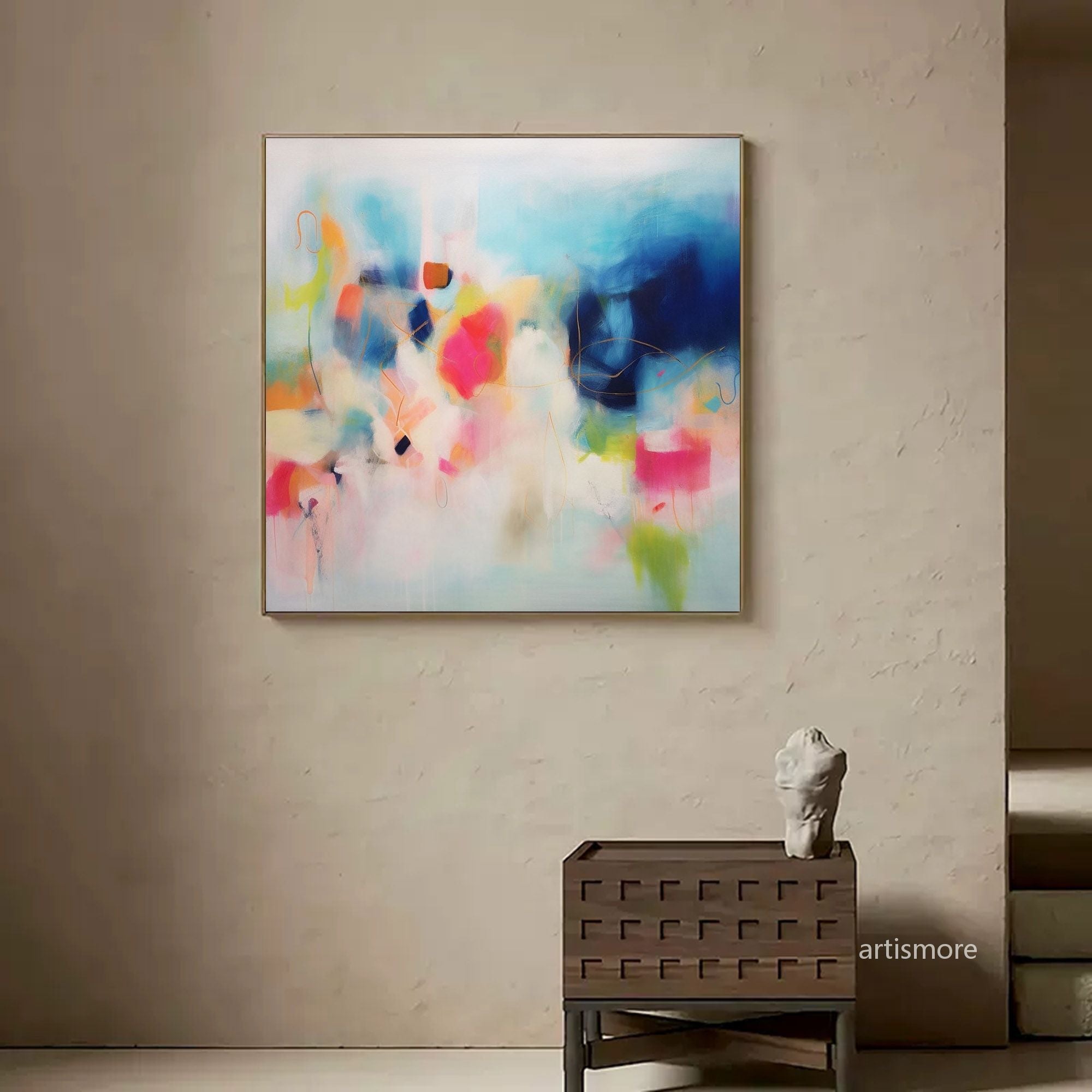 Abstract Canvas Art #AB200