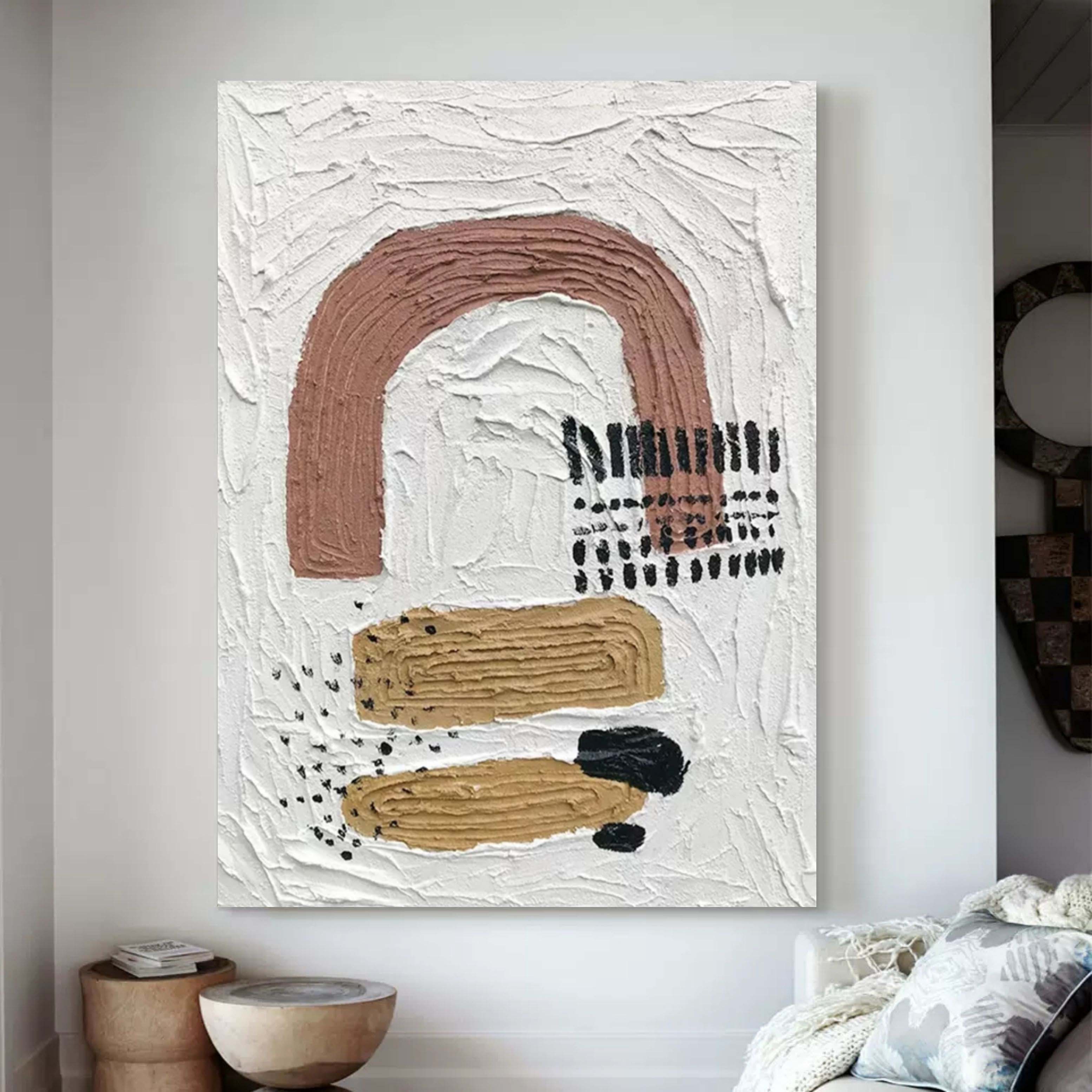 Plaster Art Texture Painting SG097 - Neutralighting