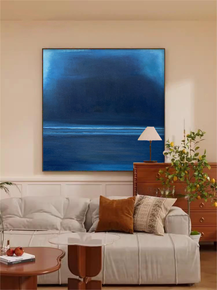 Wall Art Gradient Minimalist Abstract Seascape