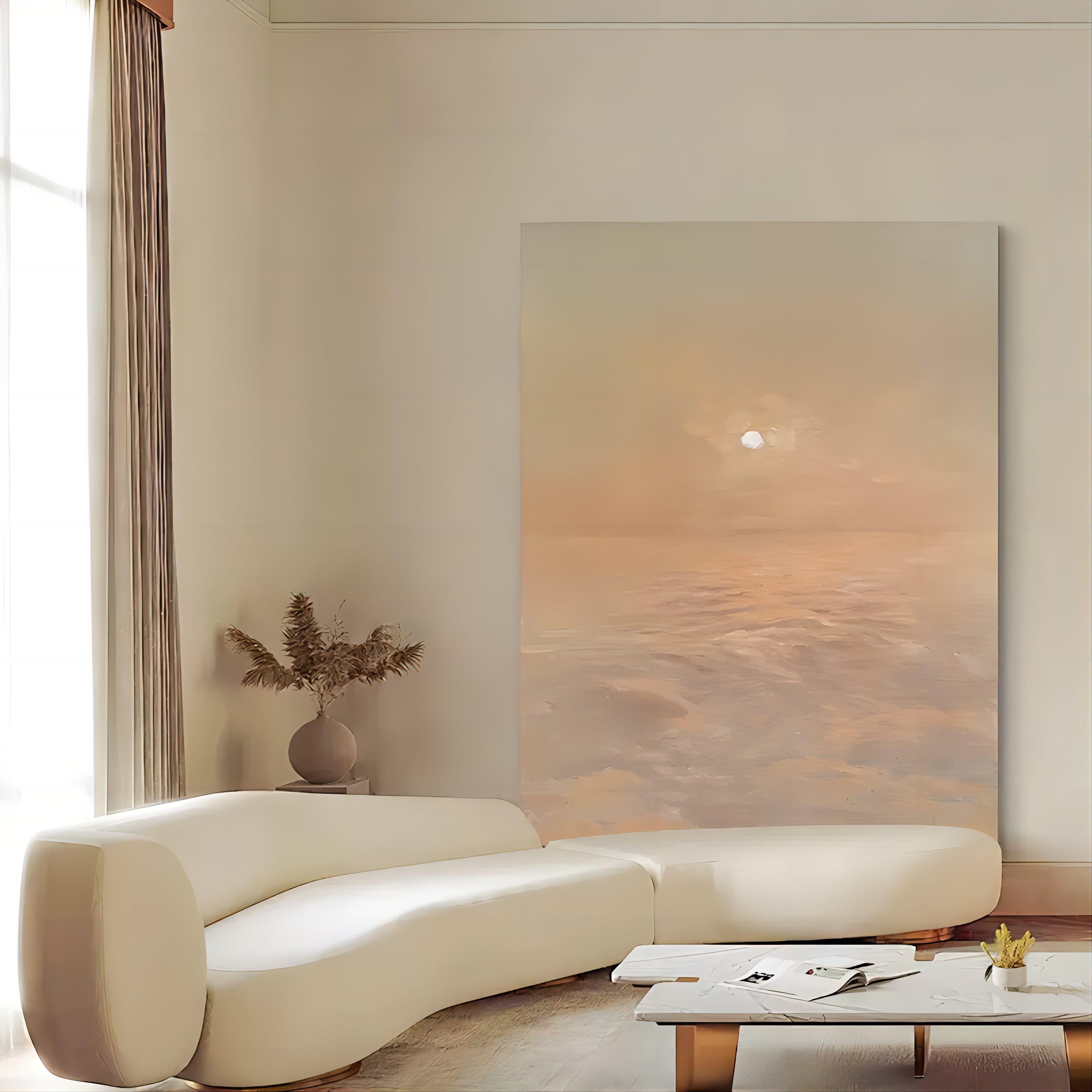 Wabi-Sabi Wall Art TX052 - Neutralighting