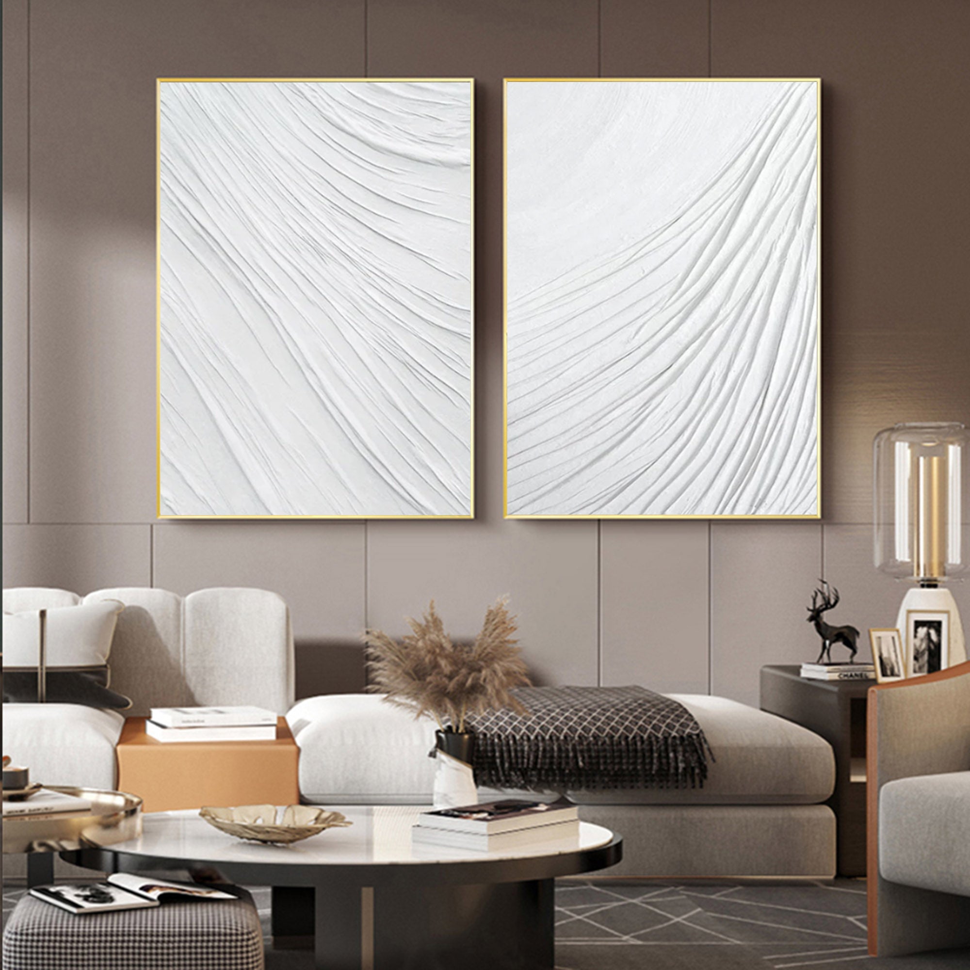 Abstract Painting Set Of 2 SP087 - Neutralighting