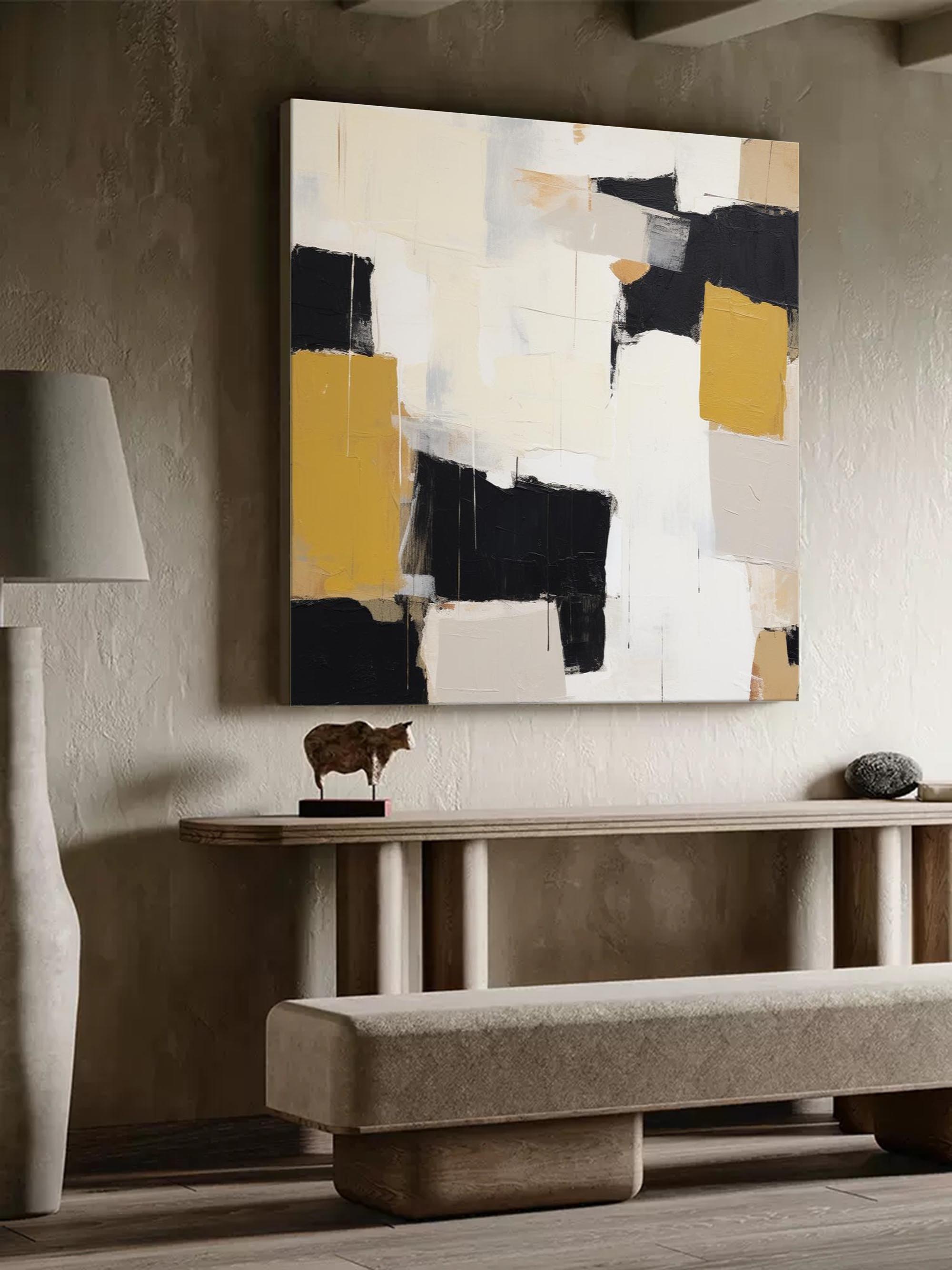 Wall Art Irregular Abstract Warm Neutral
