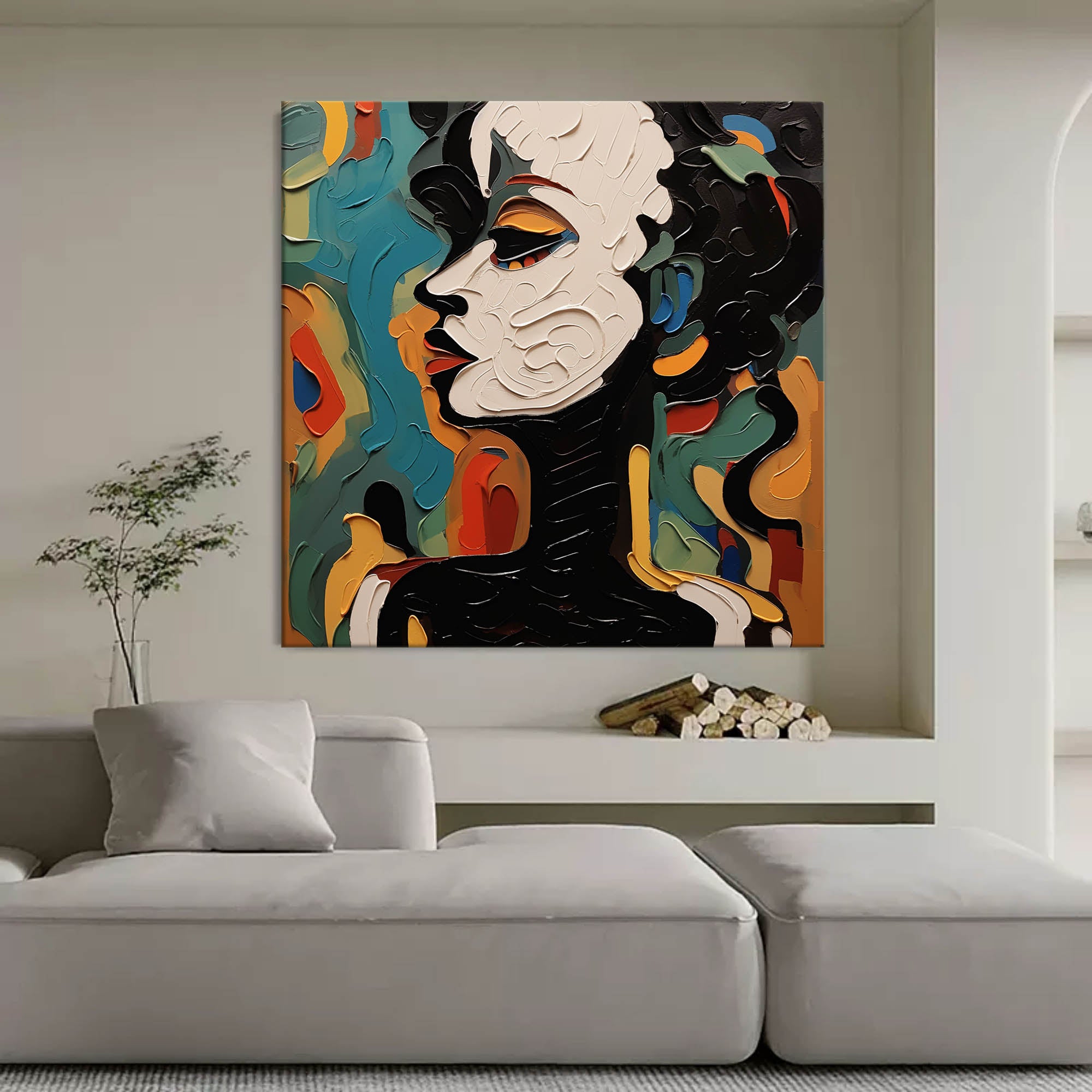 Colorful Painting CA107 - Neutralighting