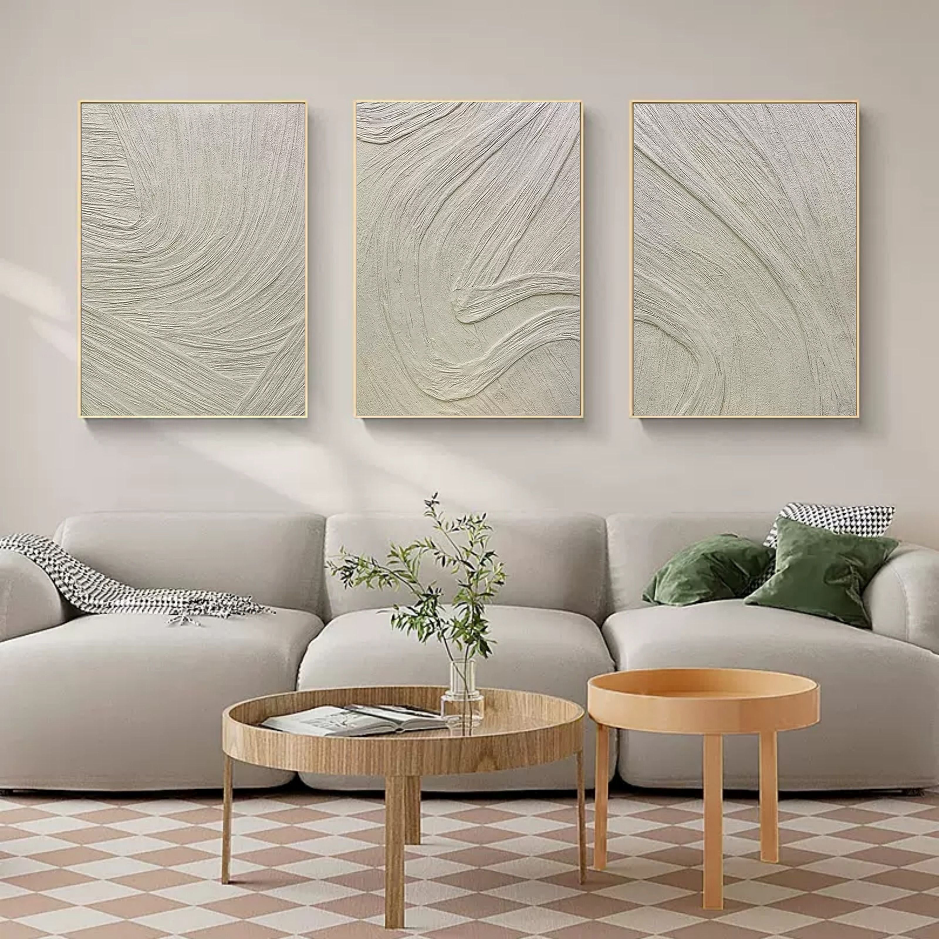 Abstract Painting Set of 3 SP033 - Neutralighting