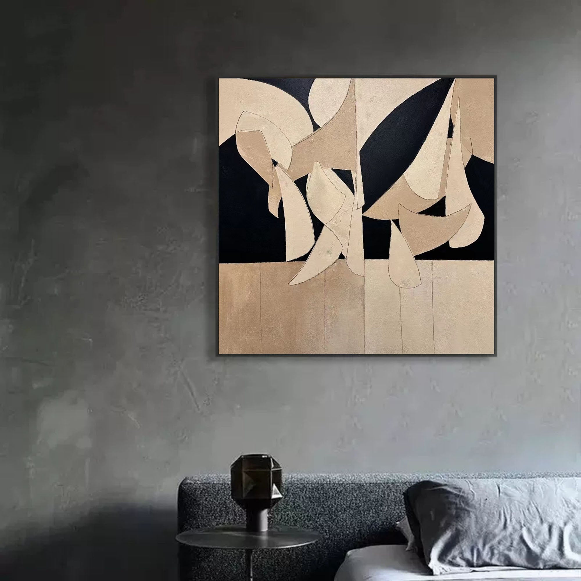 Wall Art Wabi-Sabi Serene Calm Modern Linen