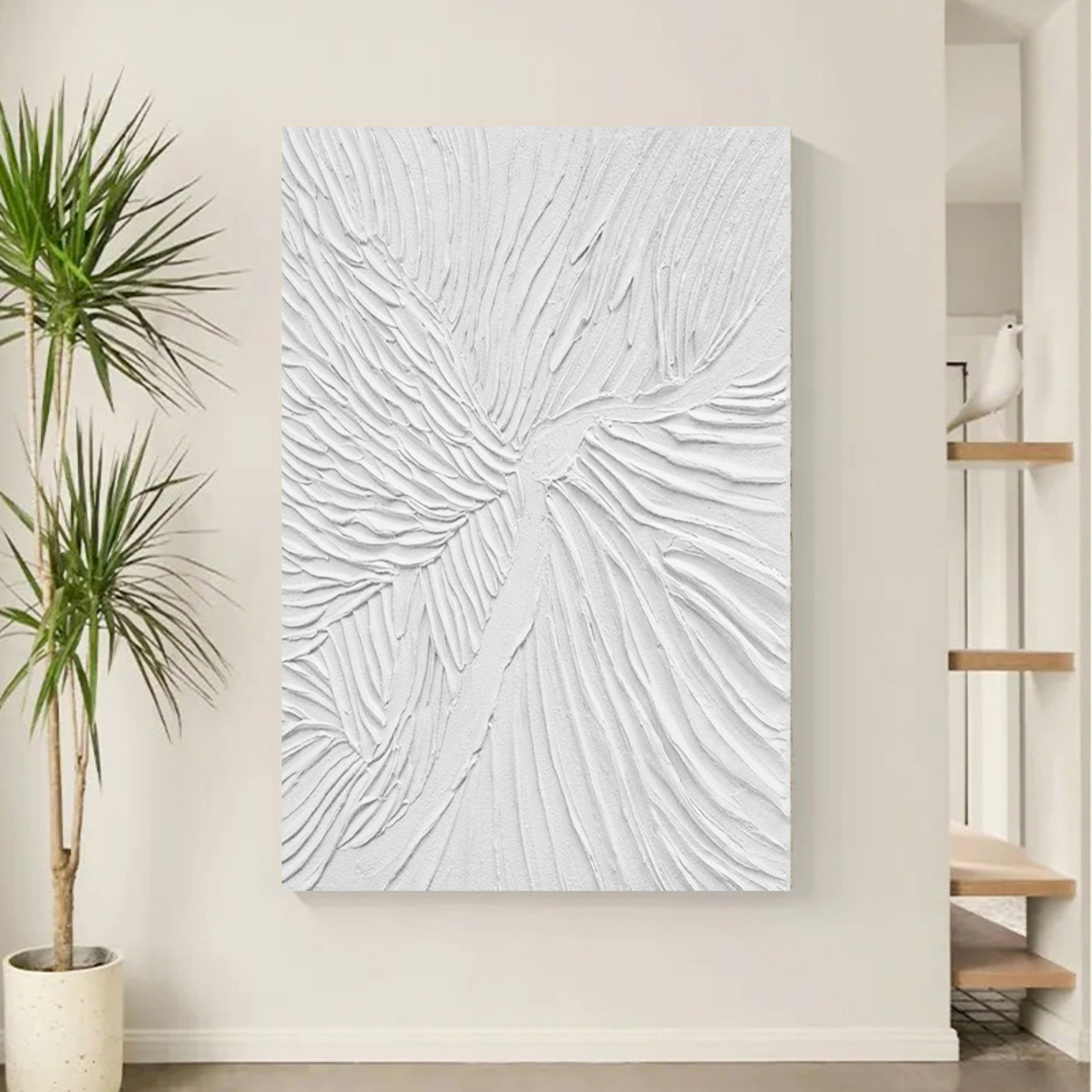 Plaster Art Texture Painting SG077 - Neutralighting