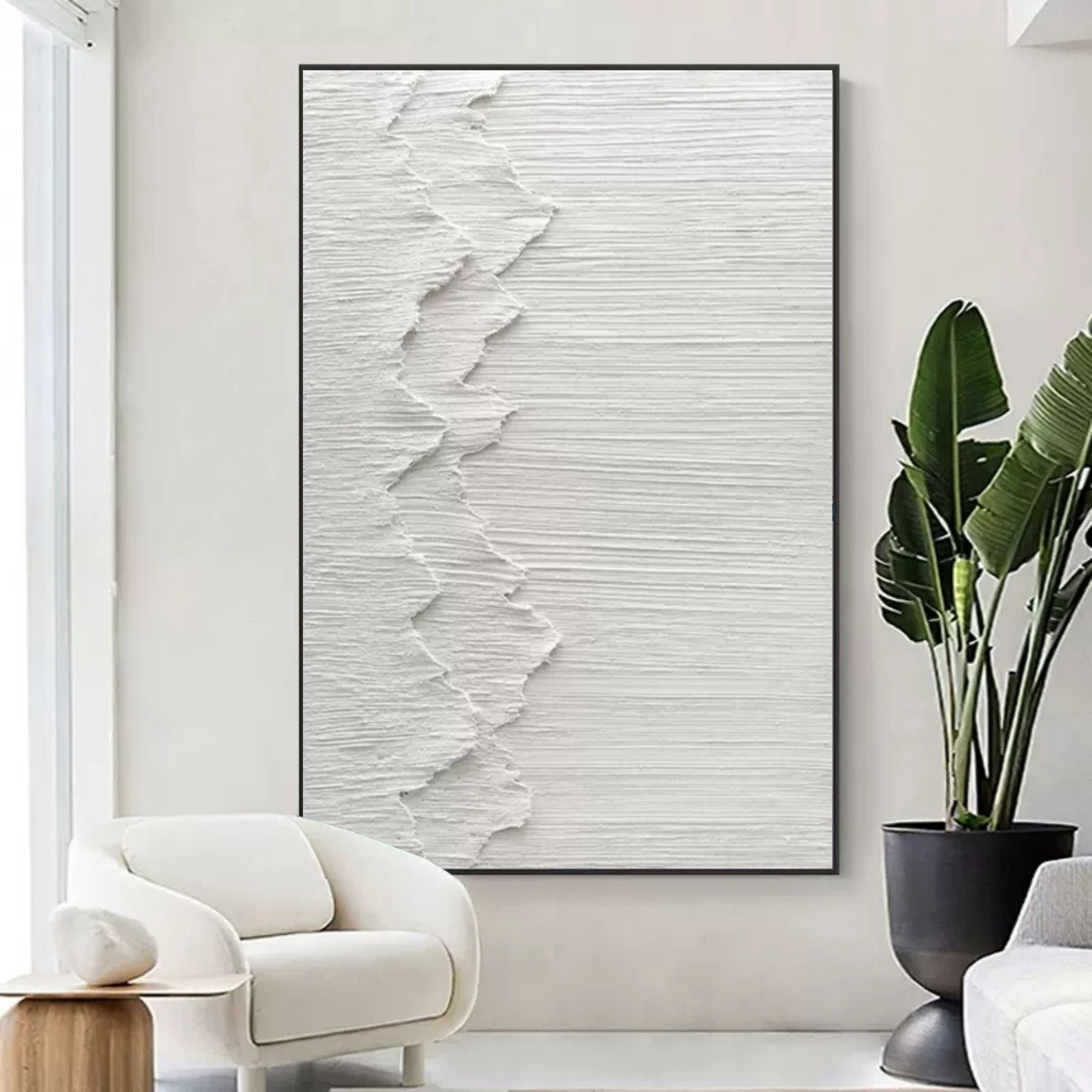 Plaster Art Texture Painting TX101 - Neutralighting