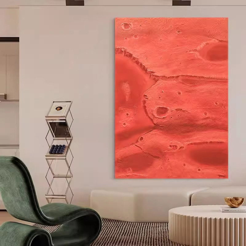 Wall Art Martian Landscape Molten Expressionism