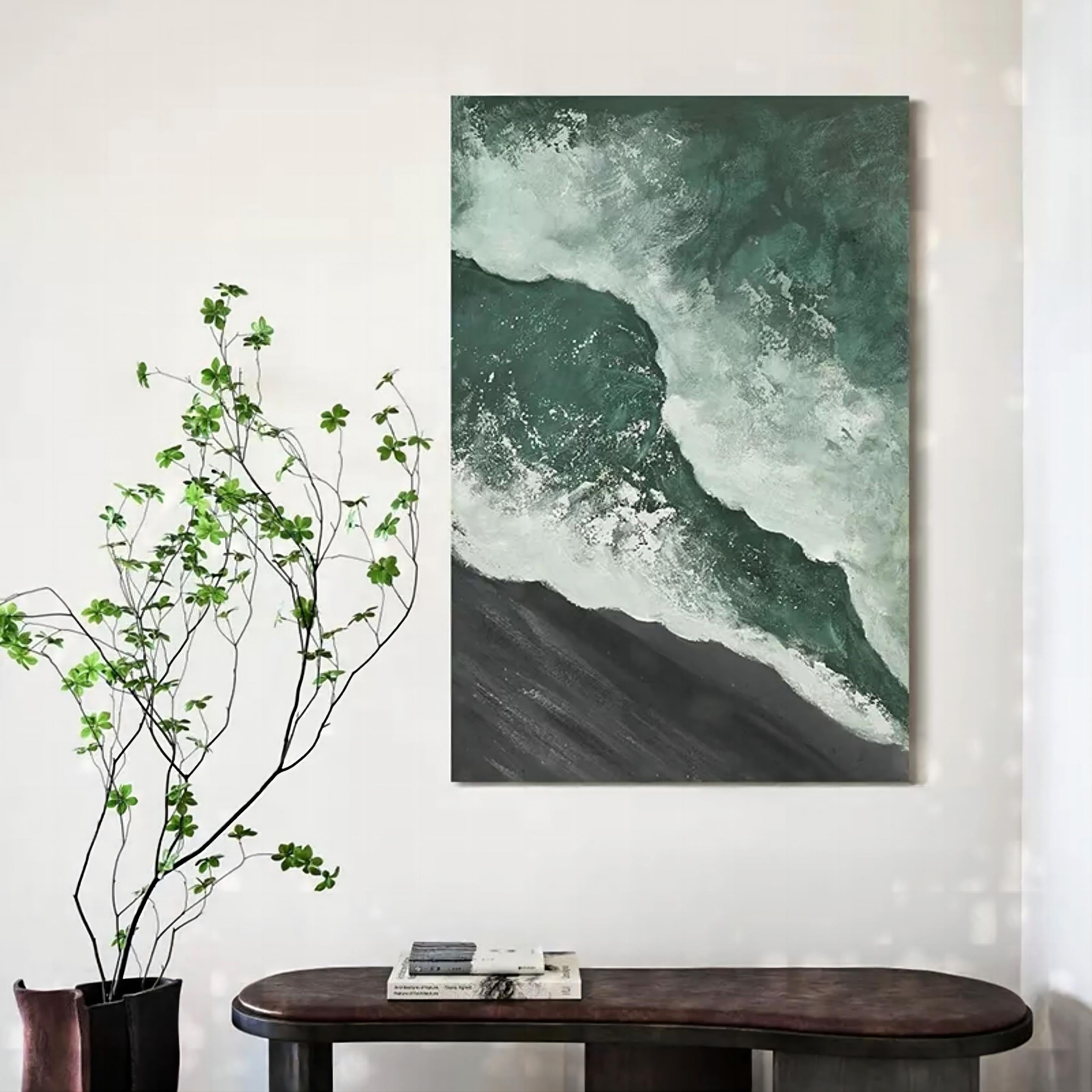 Plaster Art Texture Painting SG020 - Neutralighting