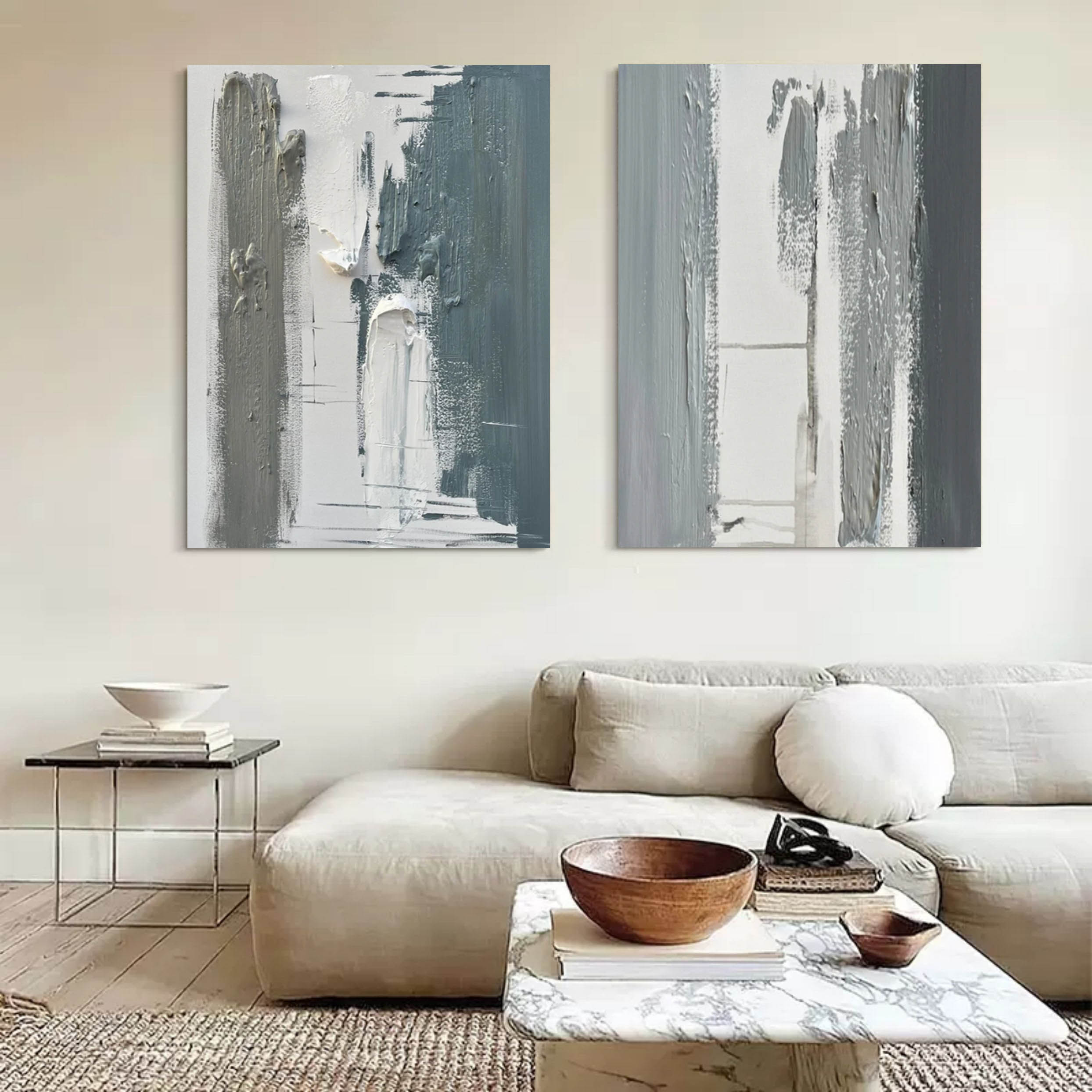 Wall Art Abstract Minimalist Zen Calm