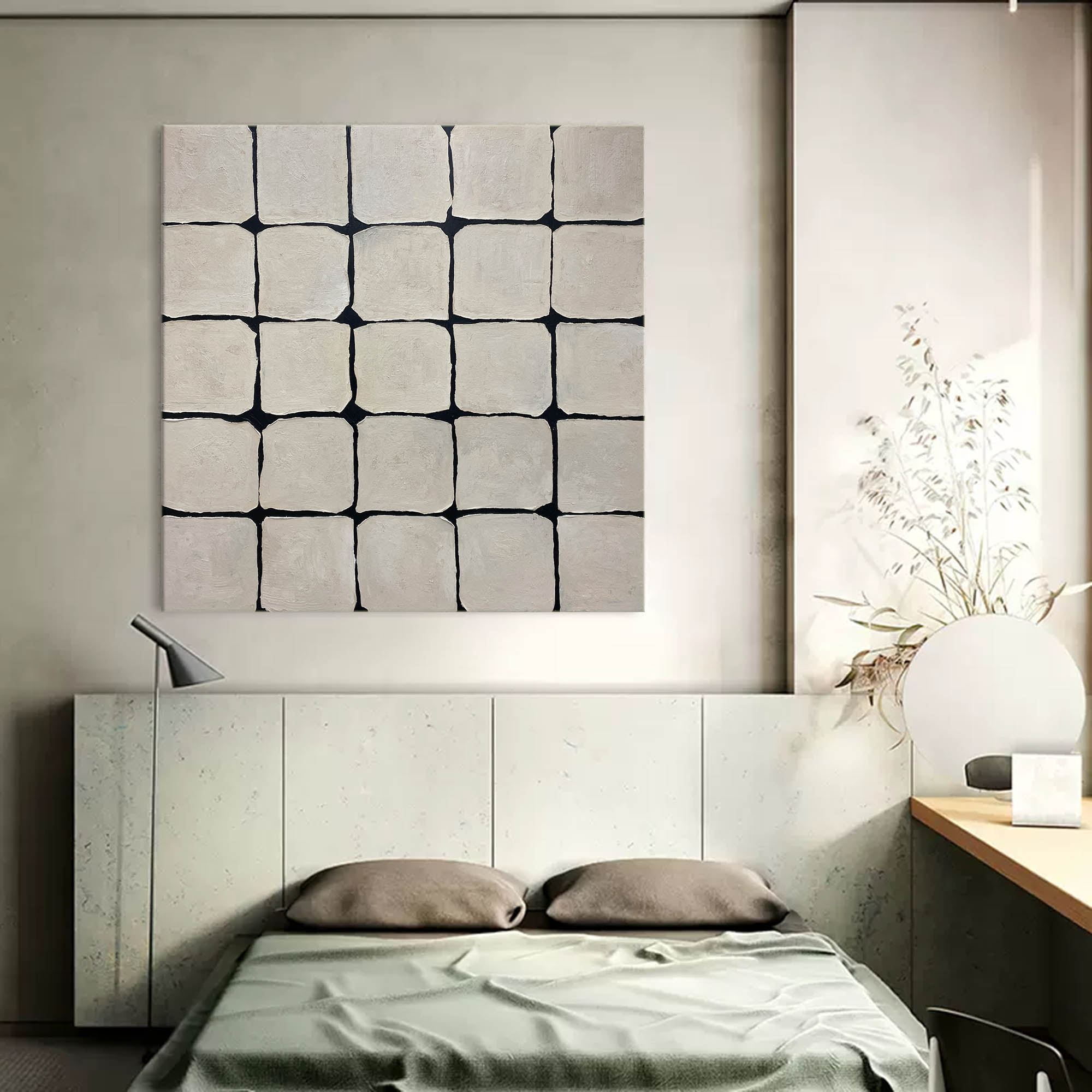 Wall Art Wabi-Sabi Minimalist Geometric