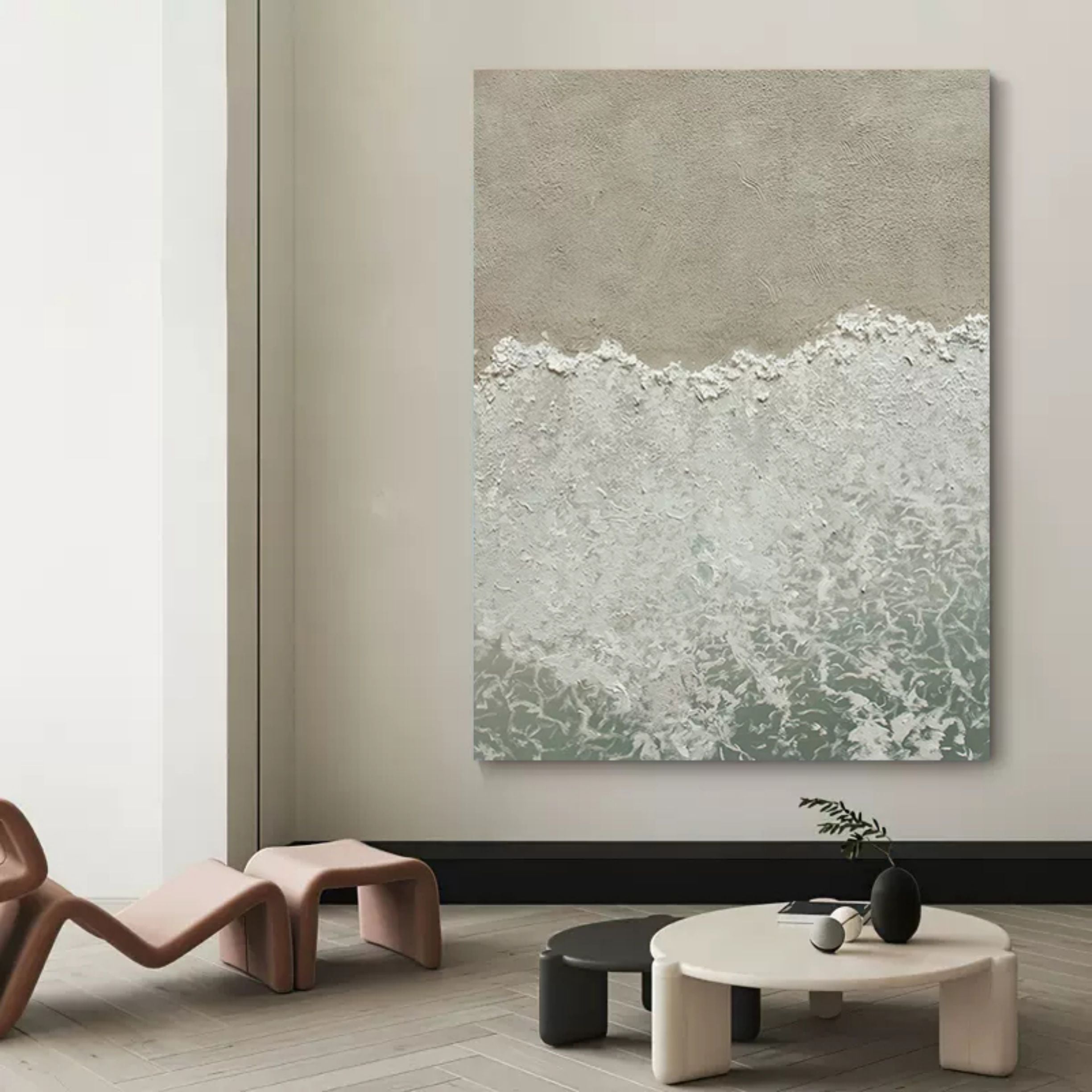 Wabi-Sabi Wall Art #TX124 - Neutralighting