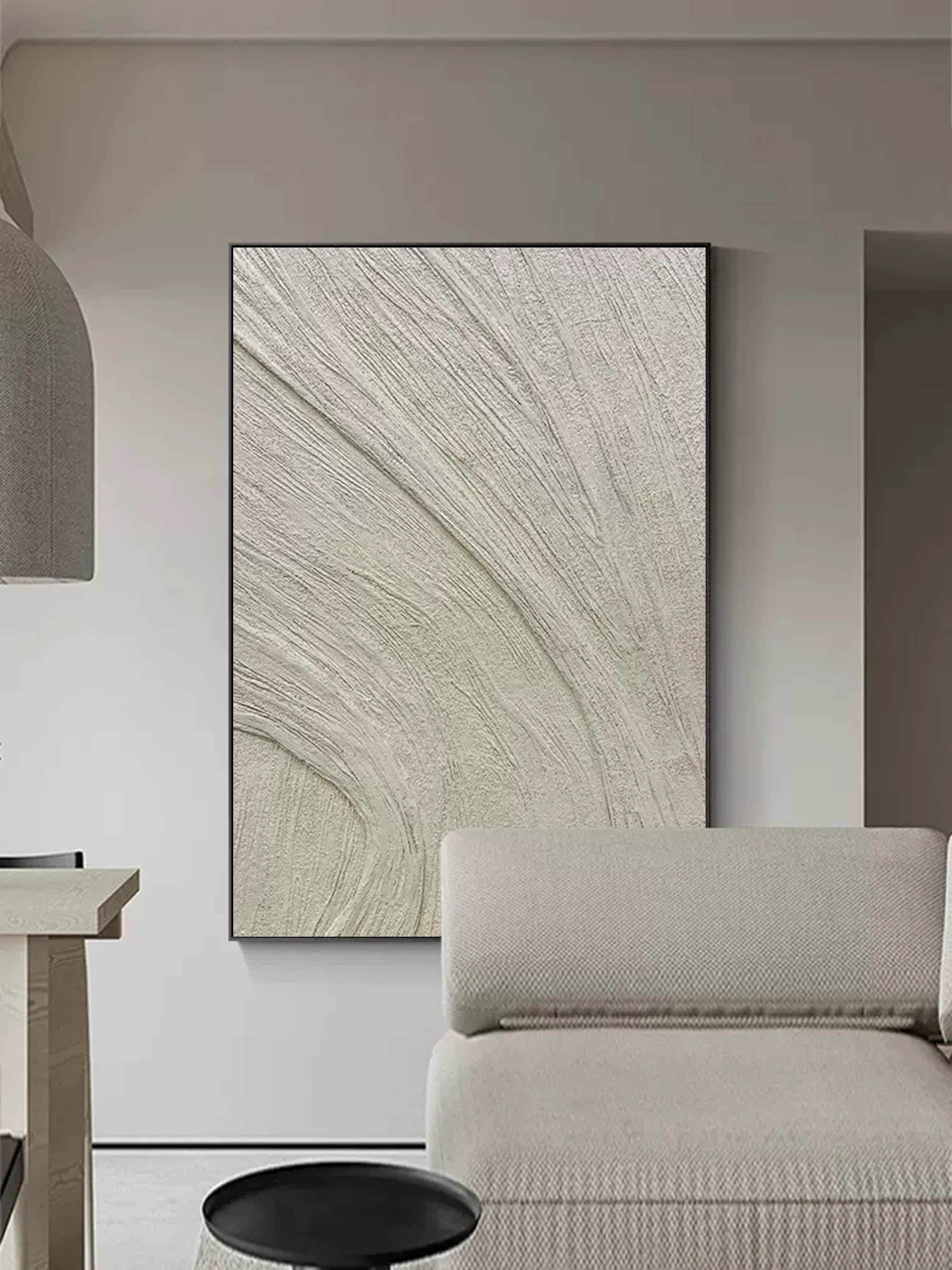 Plaster Art Texture Painting SG034 - Neutralighting