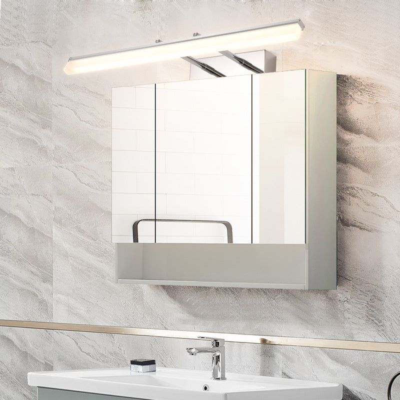Arisha Modern Rectangular Wall Lamp,Black/Silver - Neutralighting
