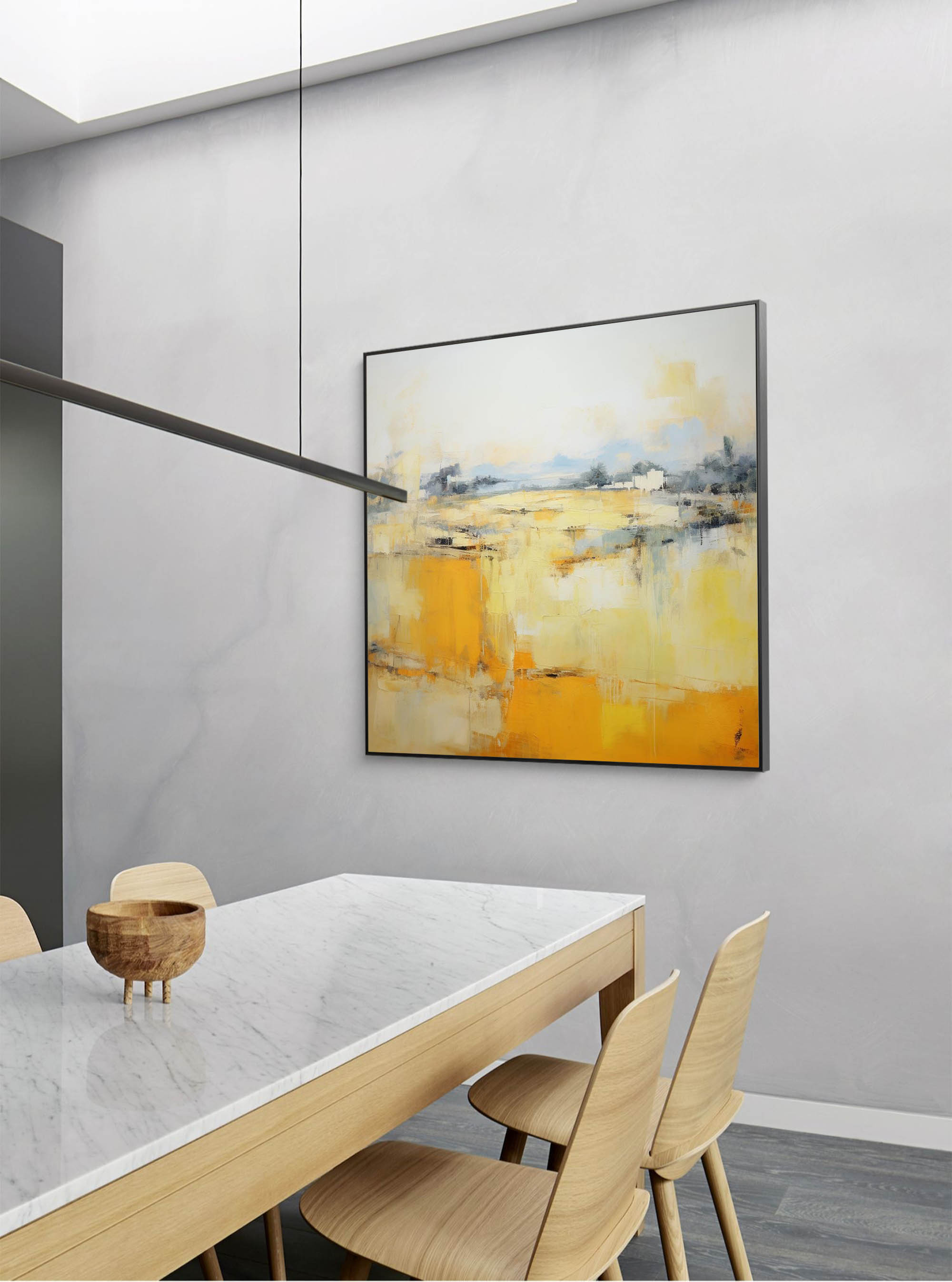 Abstract Canvas Art AB058 - Neutralighting