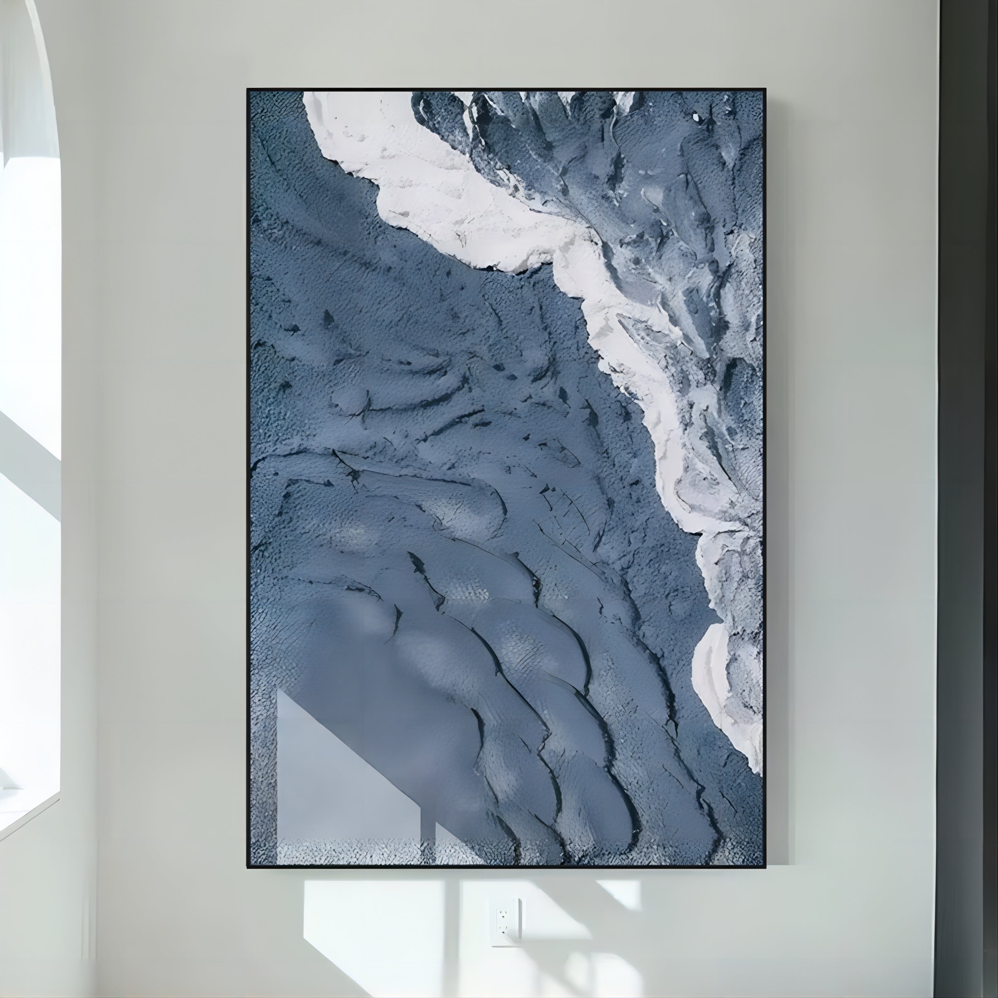 Plaster Art Texture Painting SG008 - Neutralighting