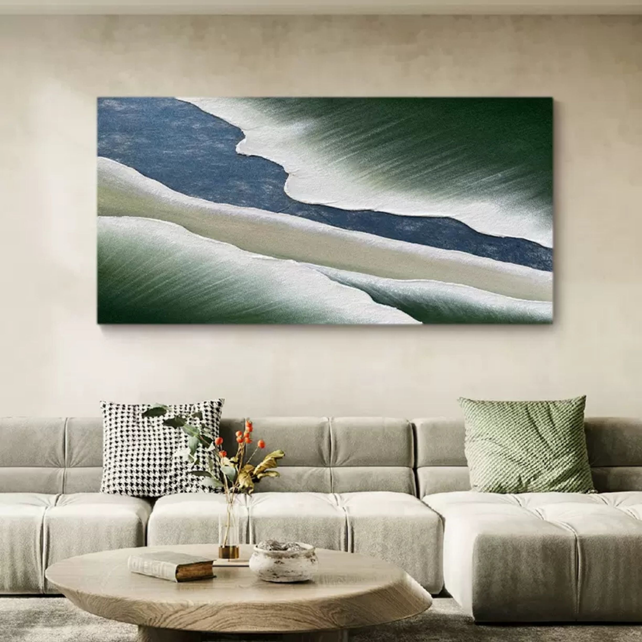 Plaster Art Texture Painting TX072 - Neutralighting