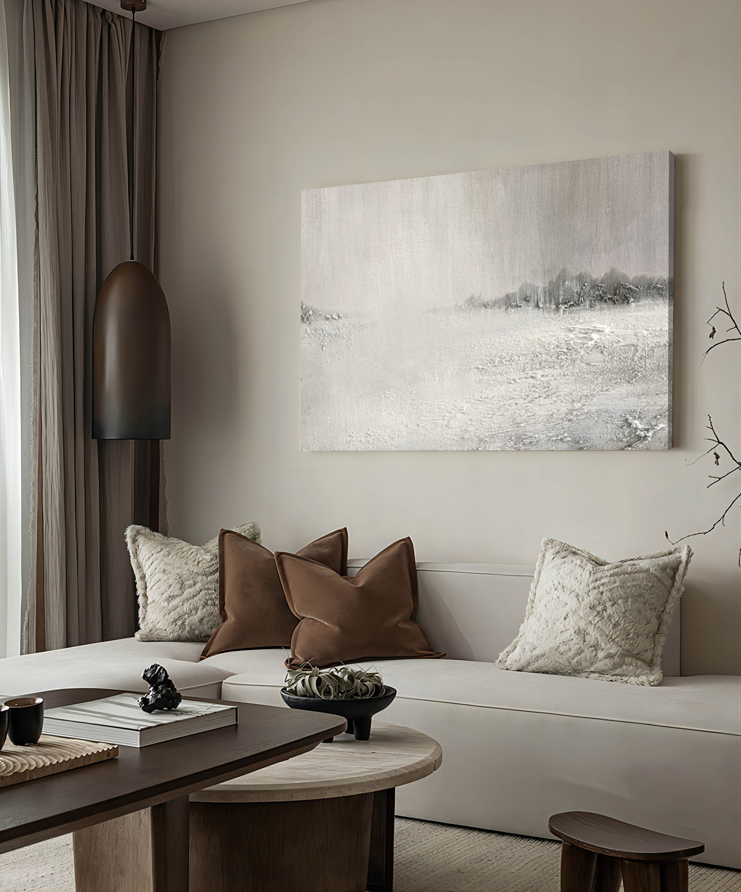 Wabi-Sabi Wall Art TX144 - Neutralighting