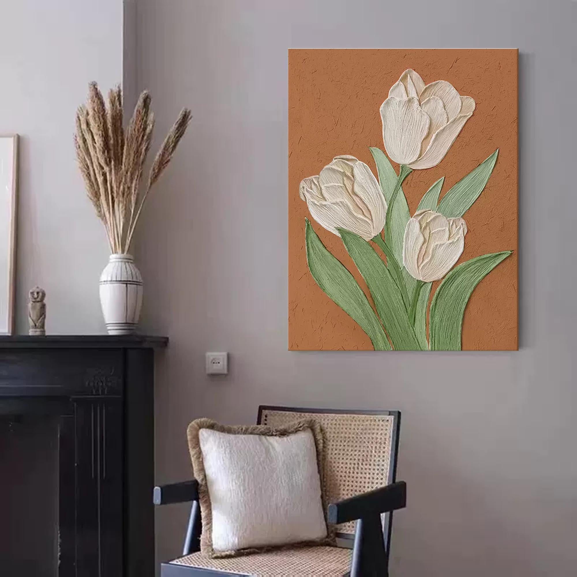 Flower Canvas Art FL013 - Neutralighting