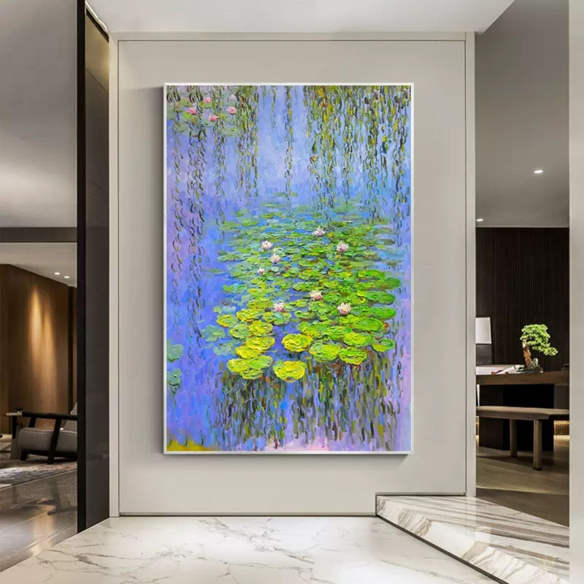 Plaster Art Texture Painting SG038 - Neutralighting