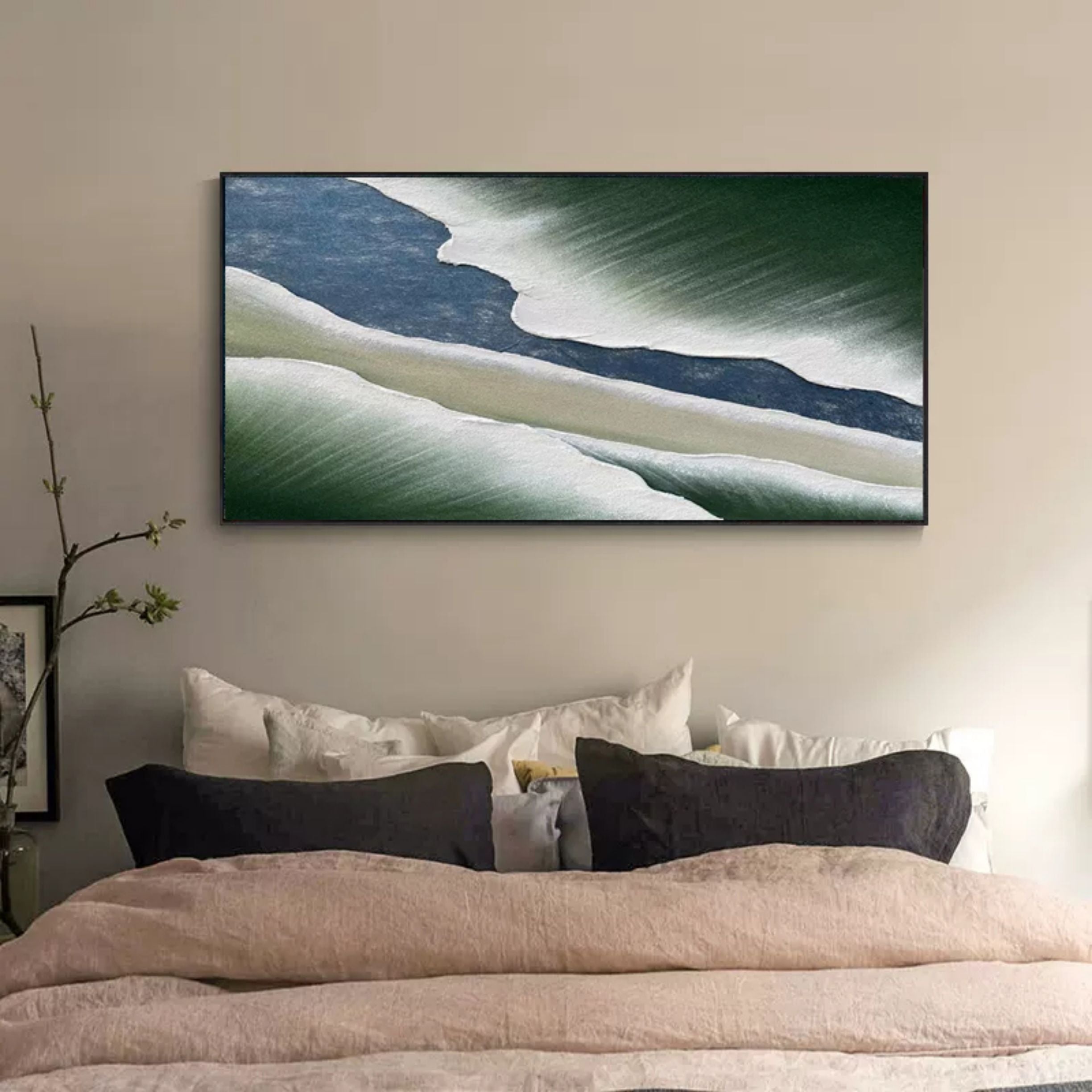 Plaster Art Texture Painting TX072 - Neutralighting