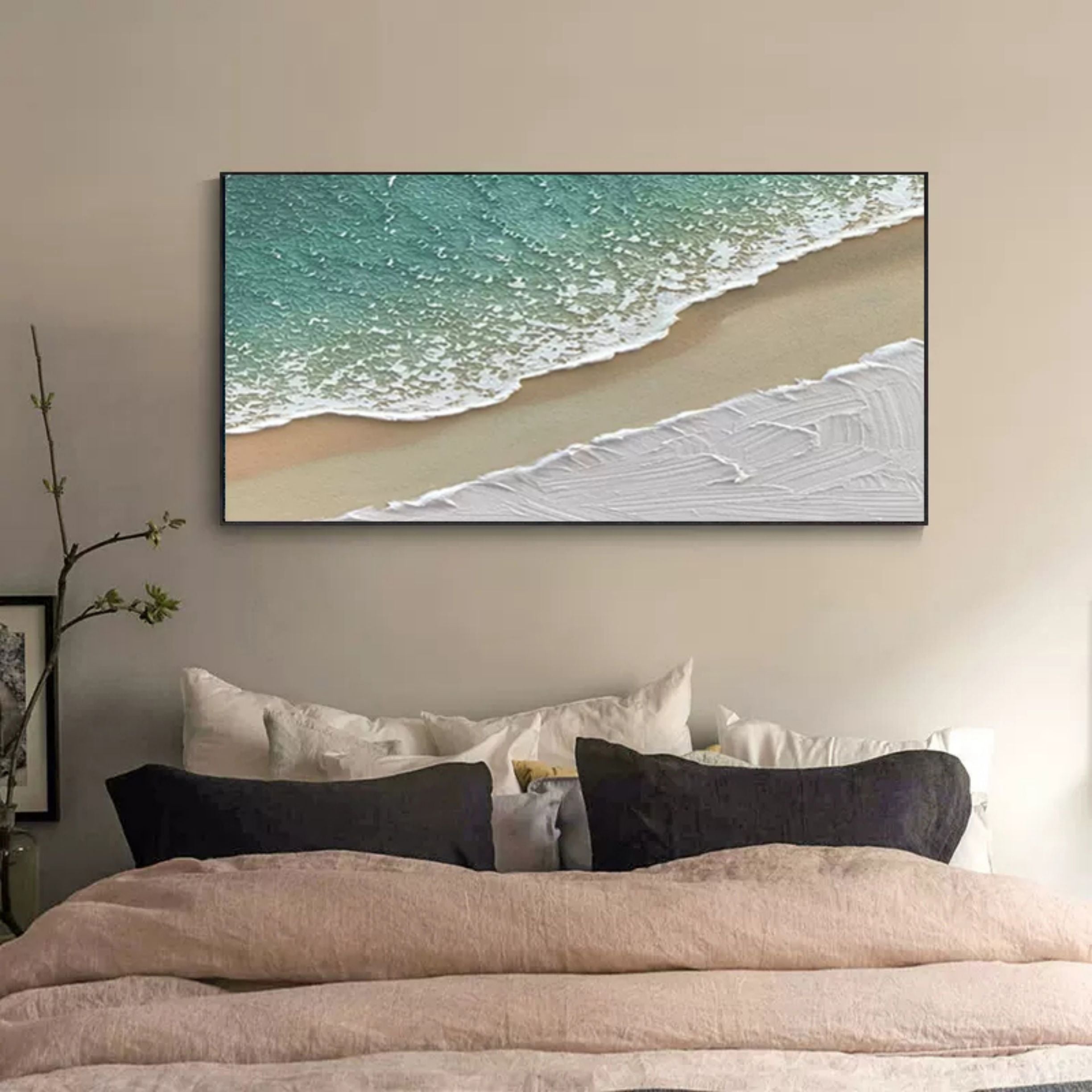 Plaster Art Texture Painting TX075 - Neutralighting