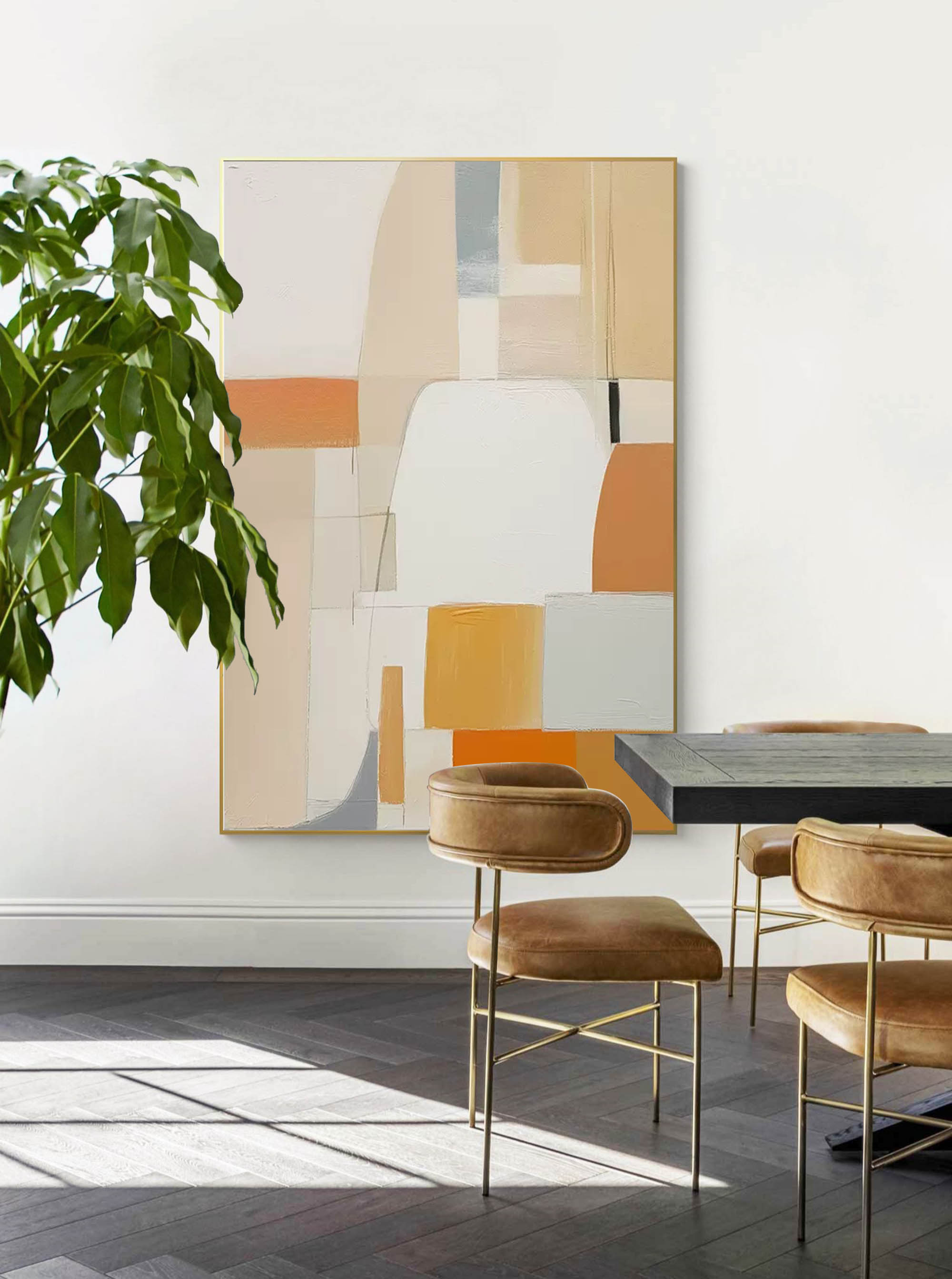 Wall Art Geometric Modern Organic