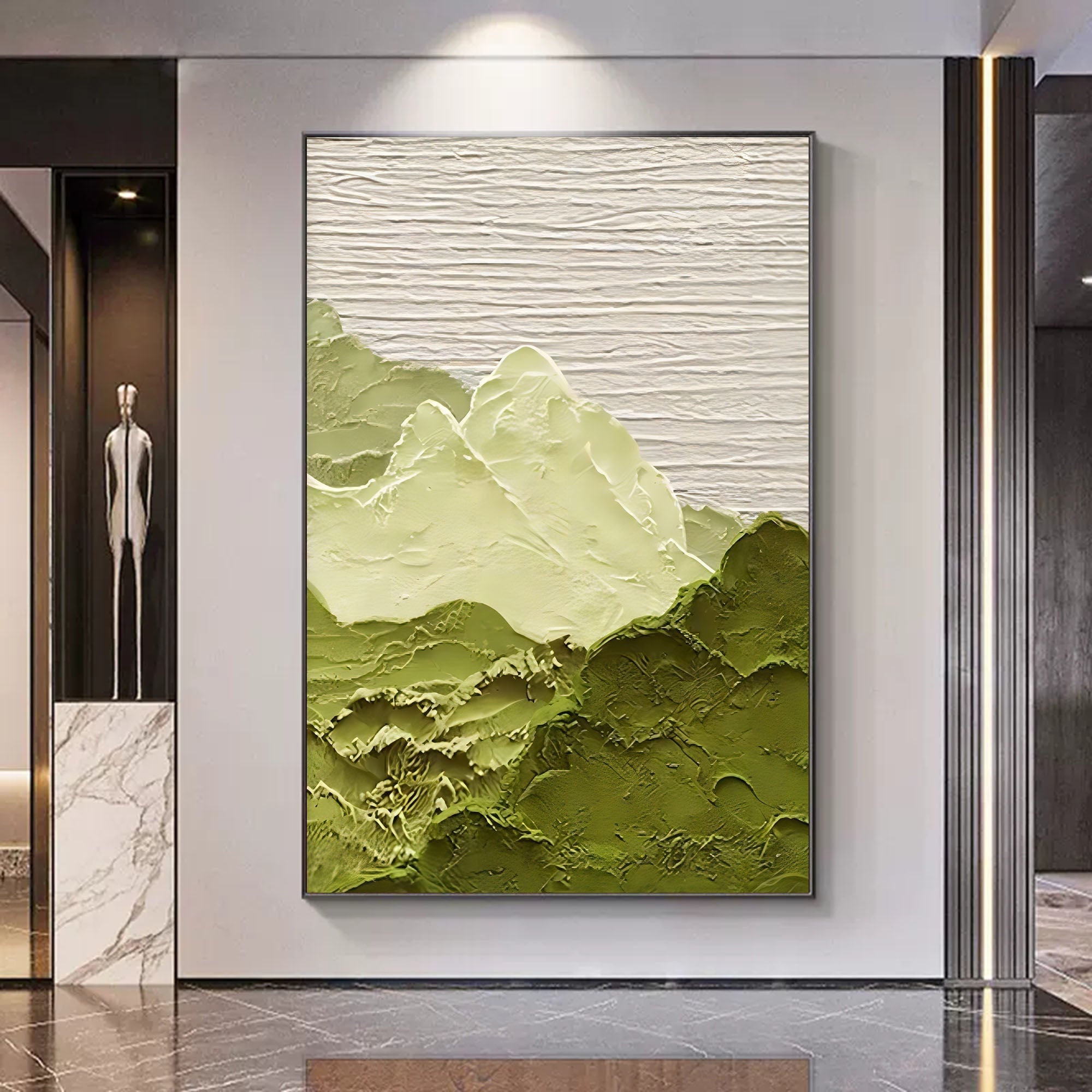 Plaster Art Texture Painting SG026 - Neutralighting