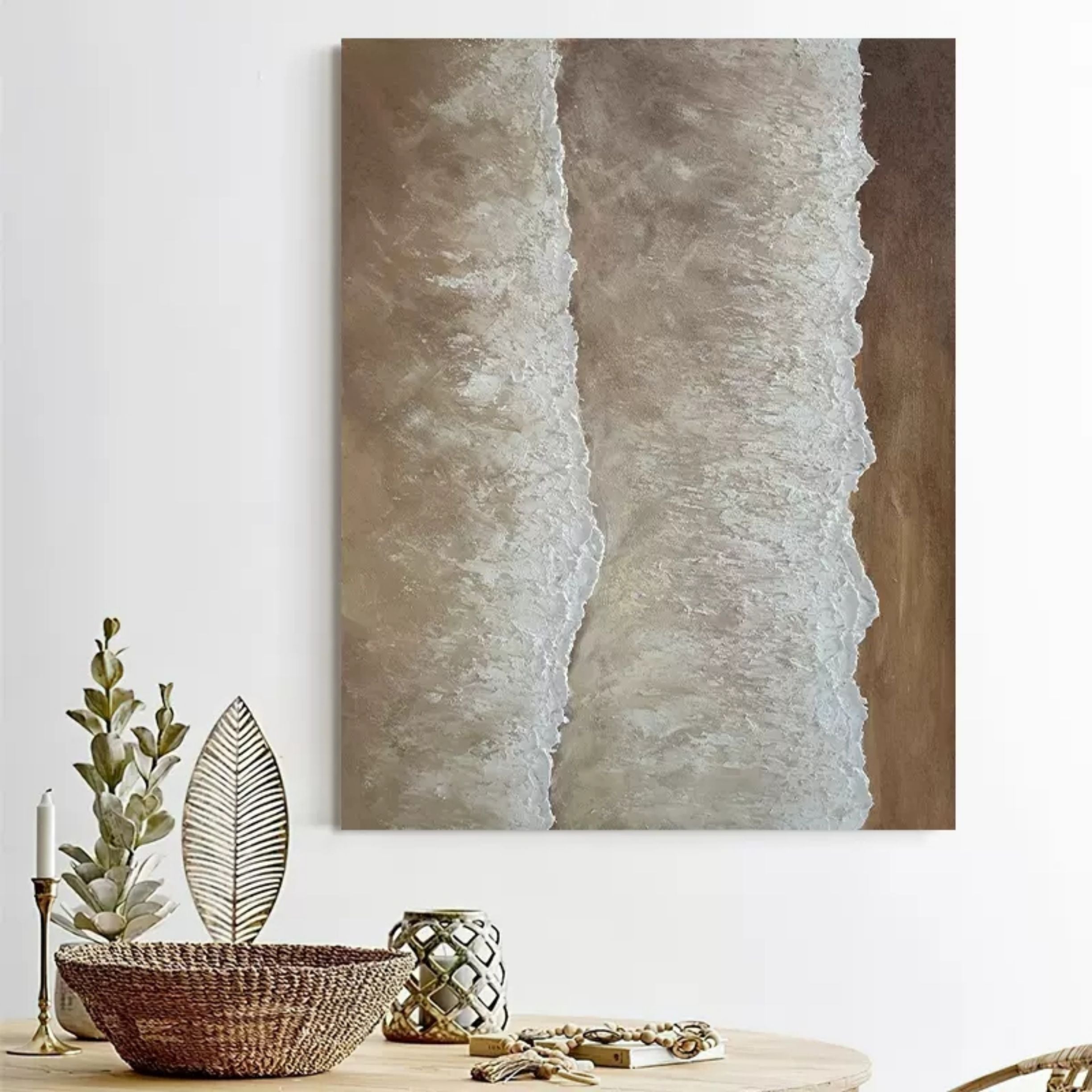 Wabi-Sabi Wall Art TX128 - Neutralighting