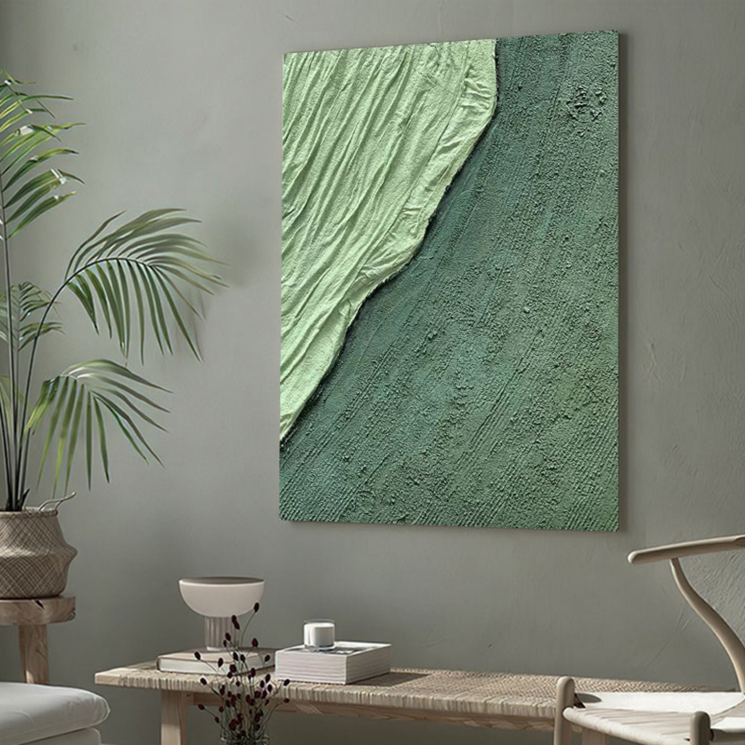 Plaster Art Texture Painting SG002 - Neutralighting