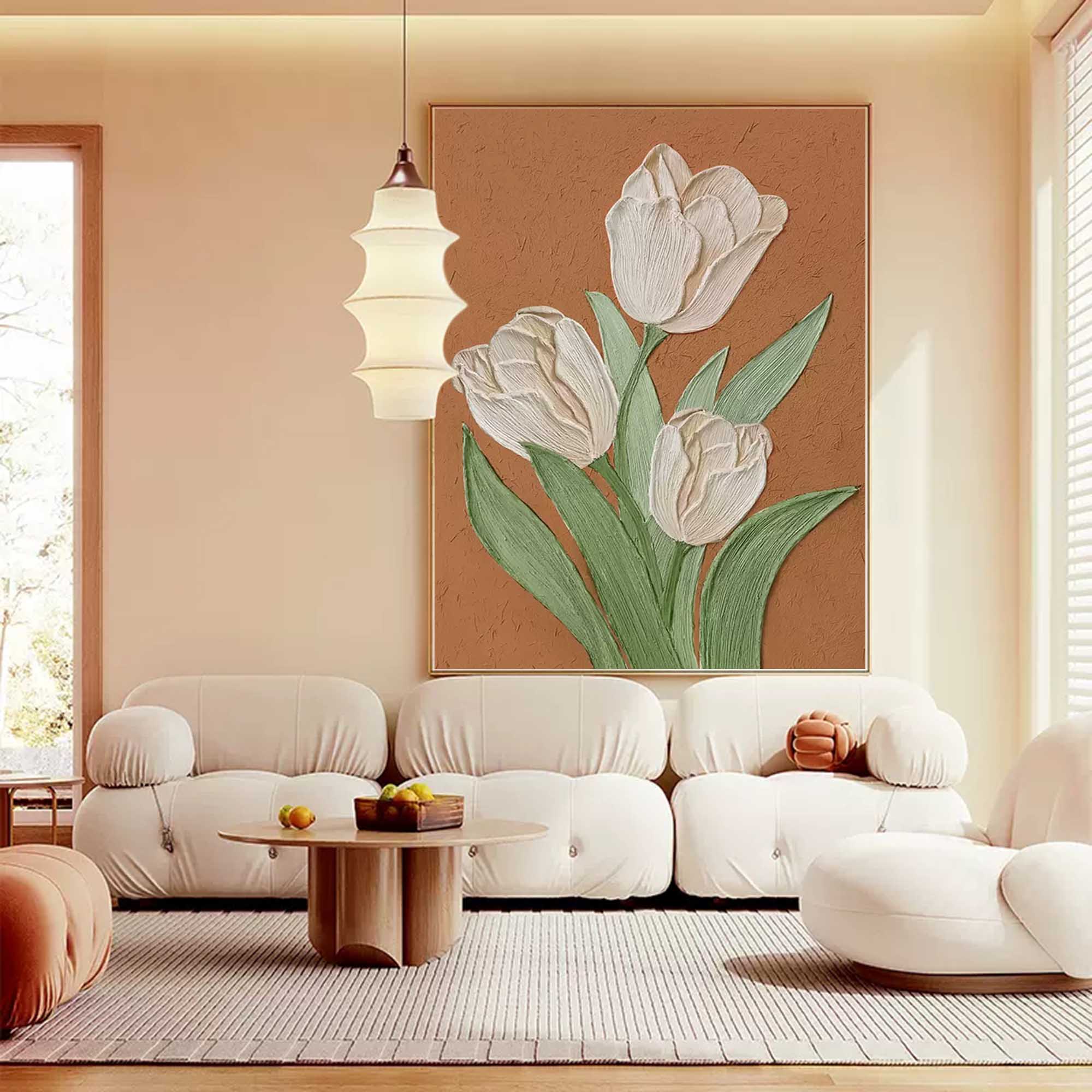 Flower Canvas Art FL013 - Neutralighting