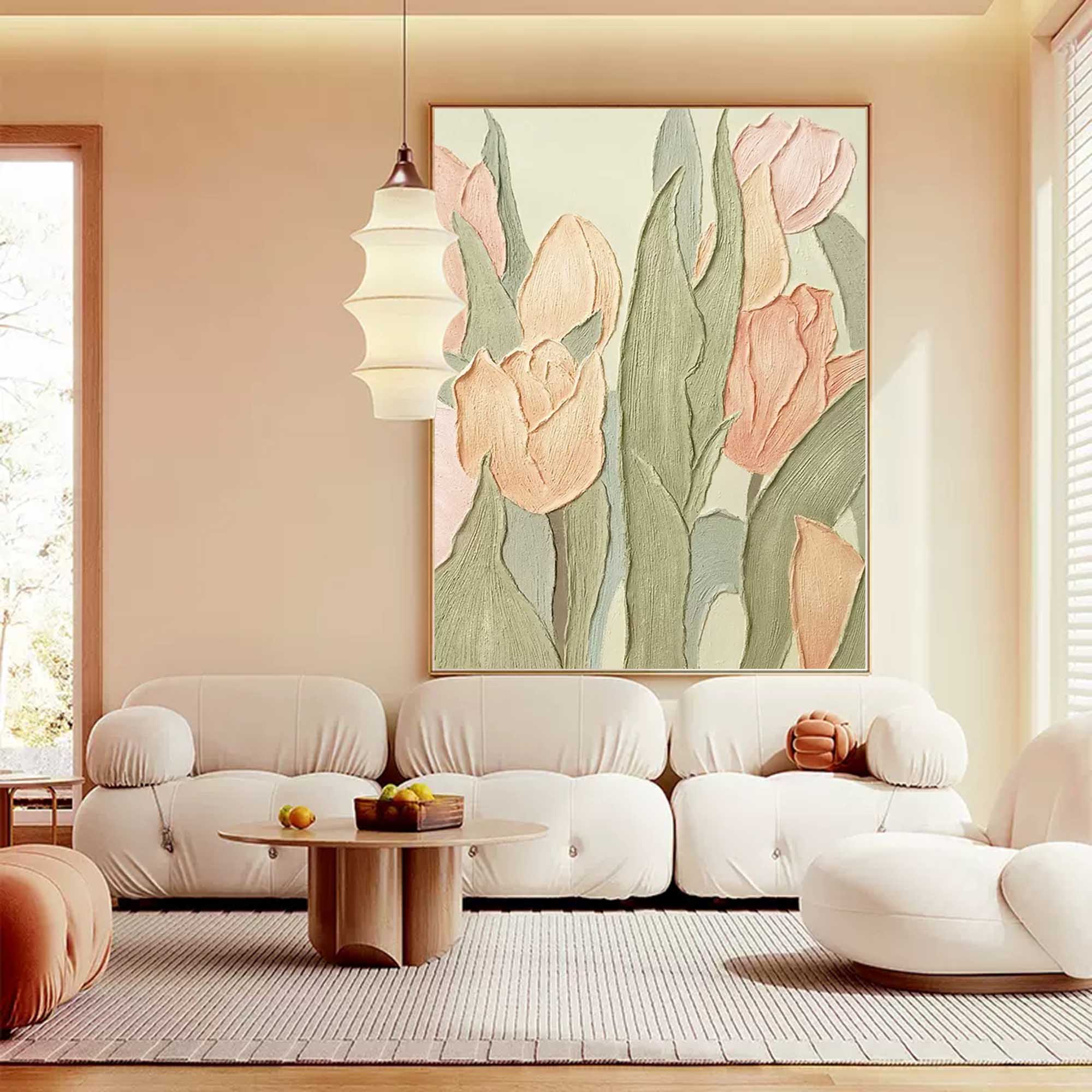 Flower Canvas Art FL014 - Neutralighting