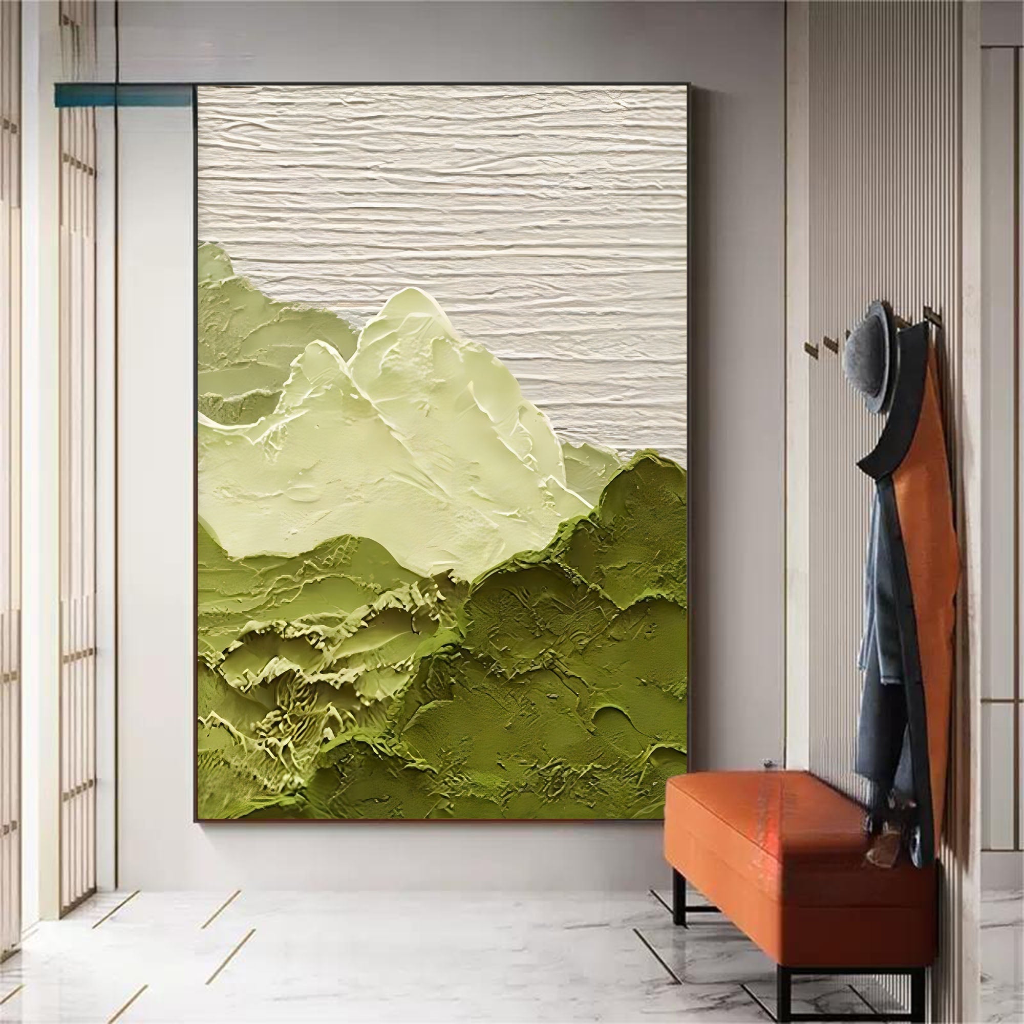 Plaster Art Texture Painting SG026 - Neutralighting