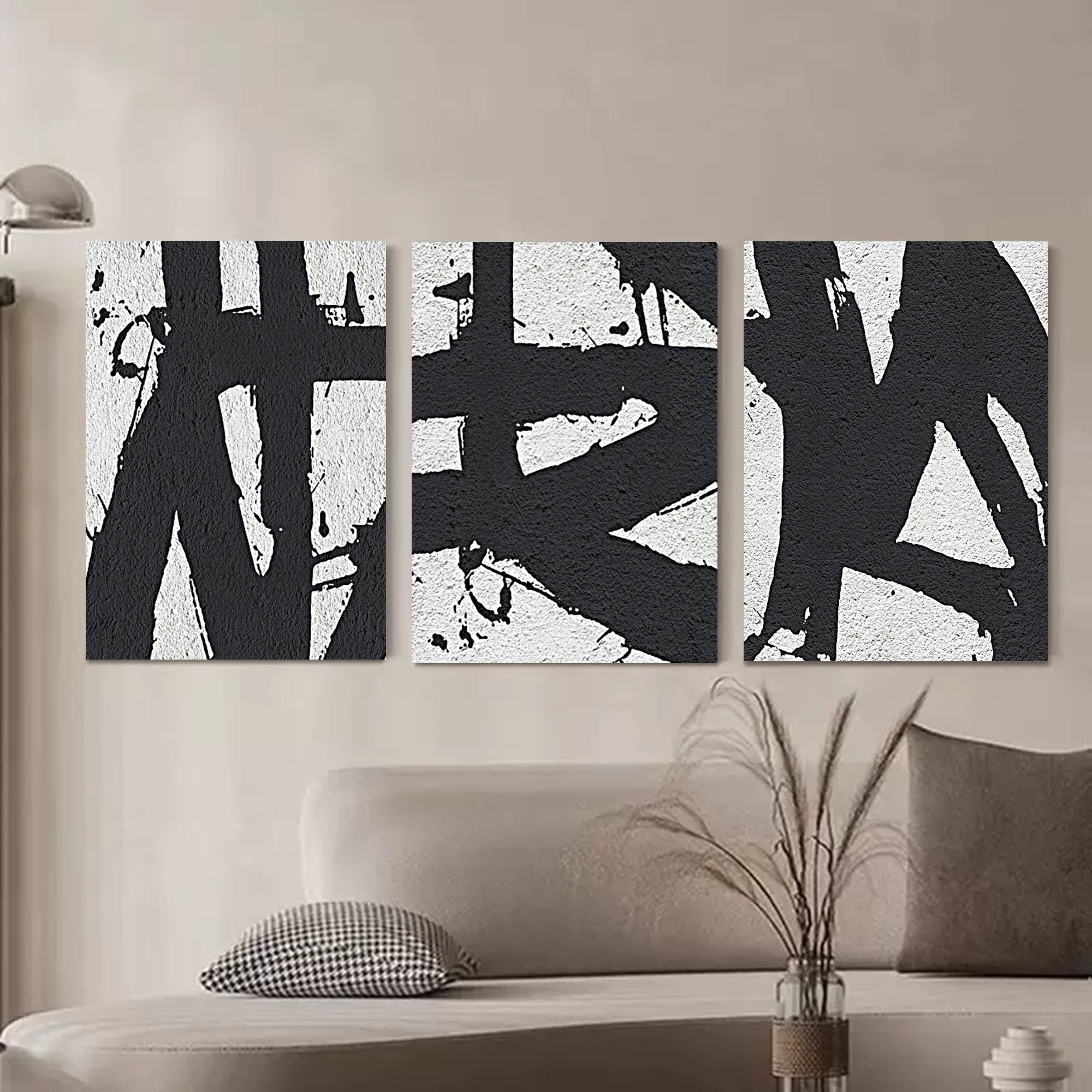 Abstract Painting Set of 3 SP075 - Neutralighting