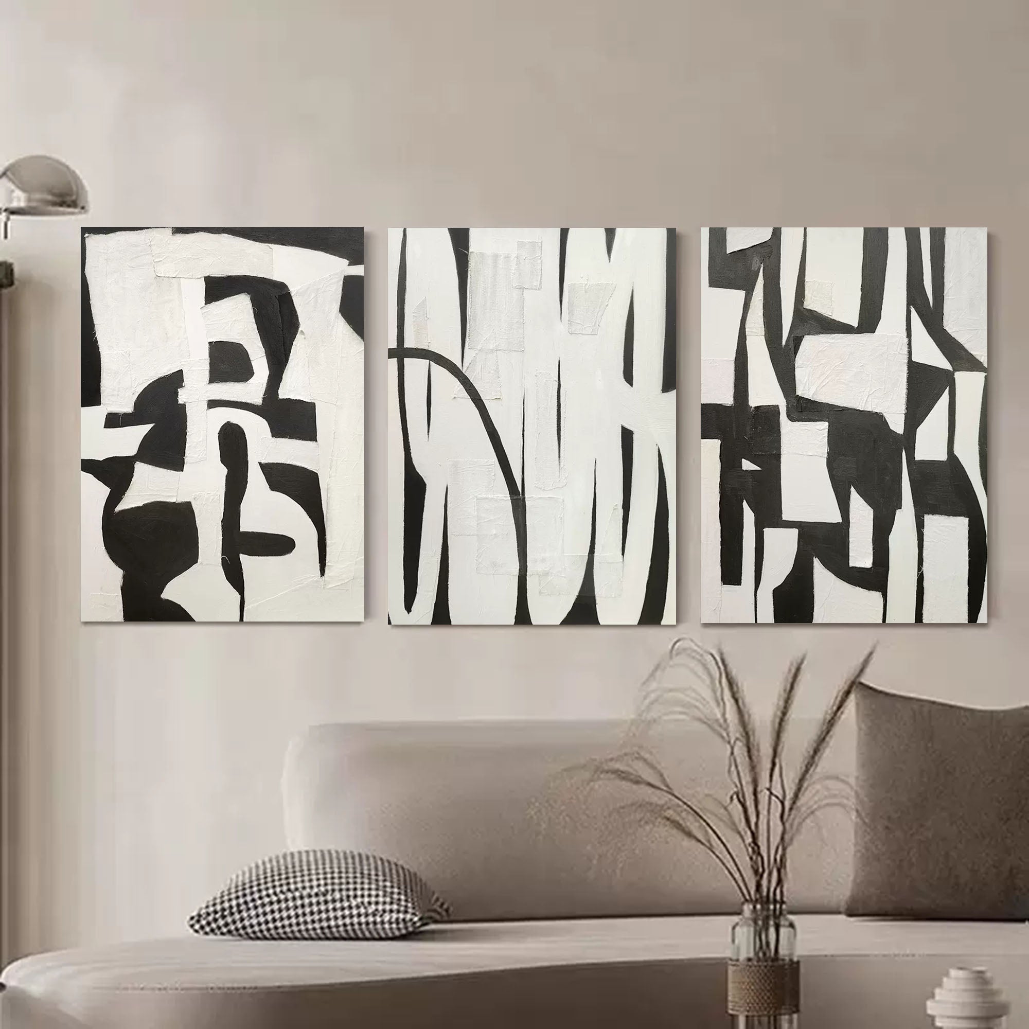 Abstract Painting Set of 3 SP123 - Neutralighting