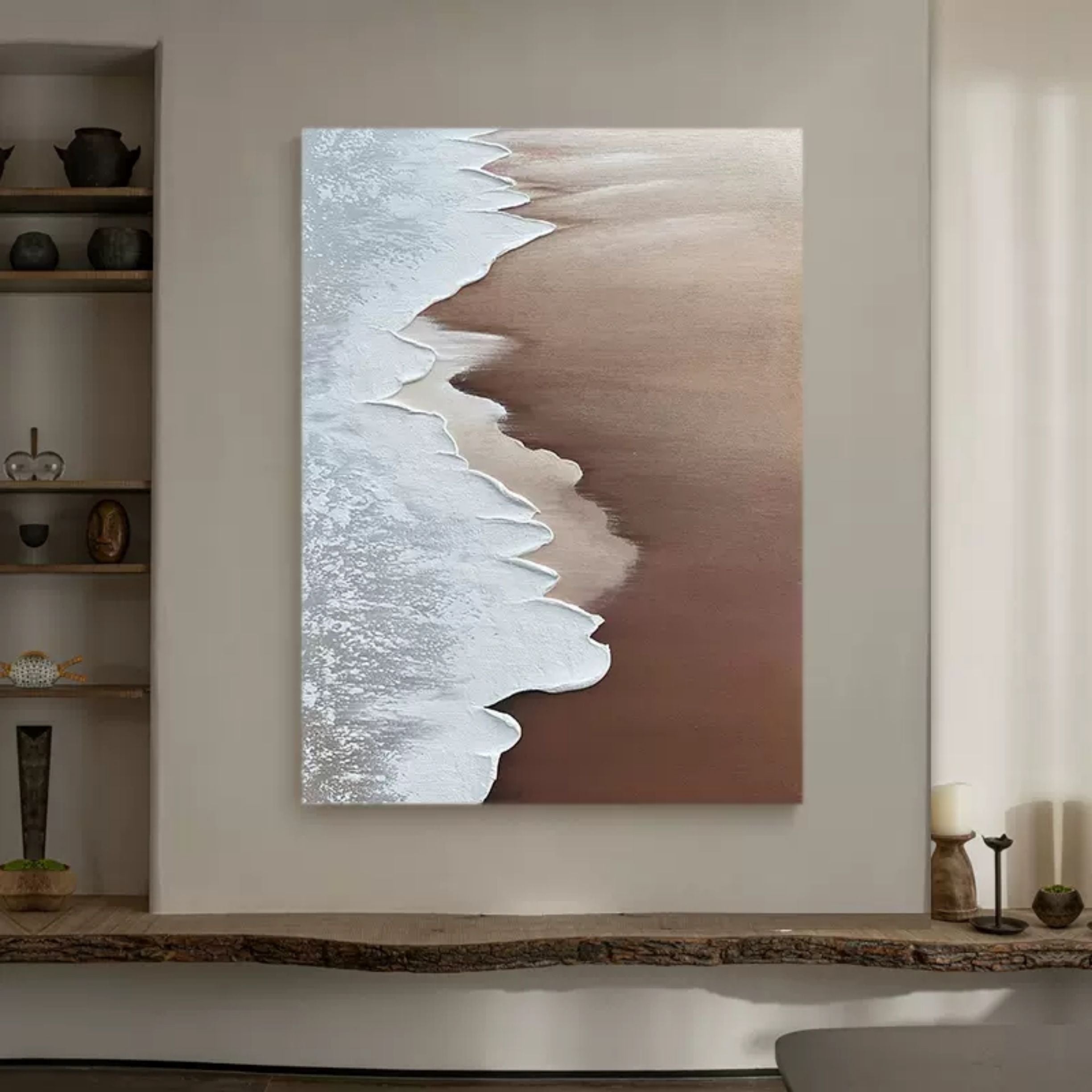 Wabi-Sabi Wall Art TX129 - Neutralighting