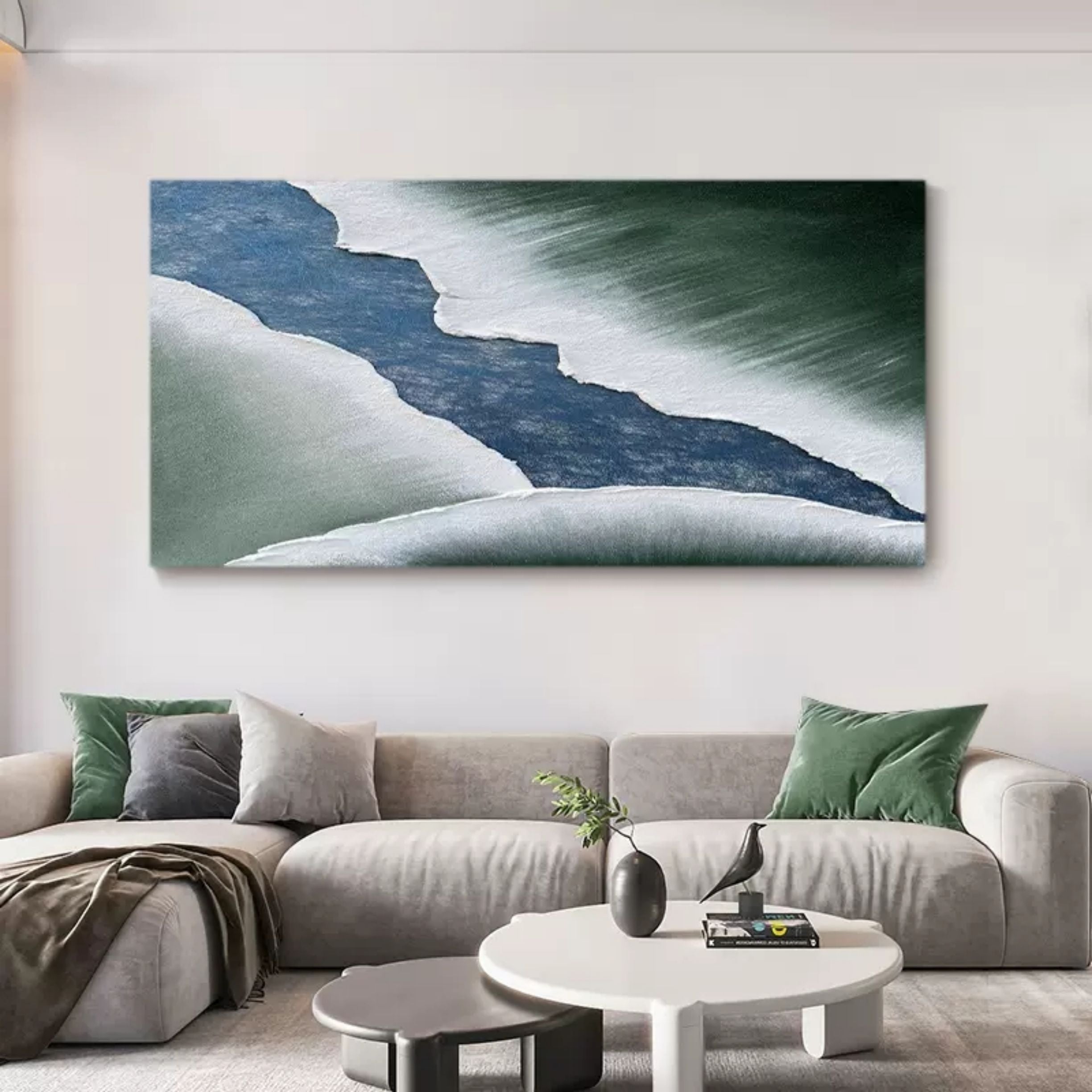Plaster Art Texture Painting SG089 - Neutralighting